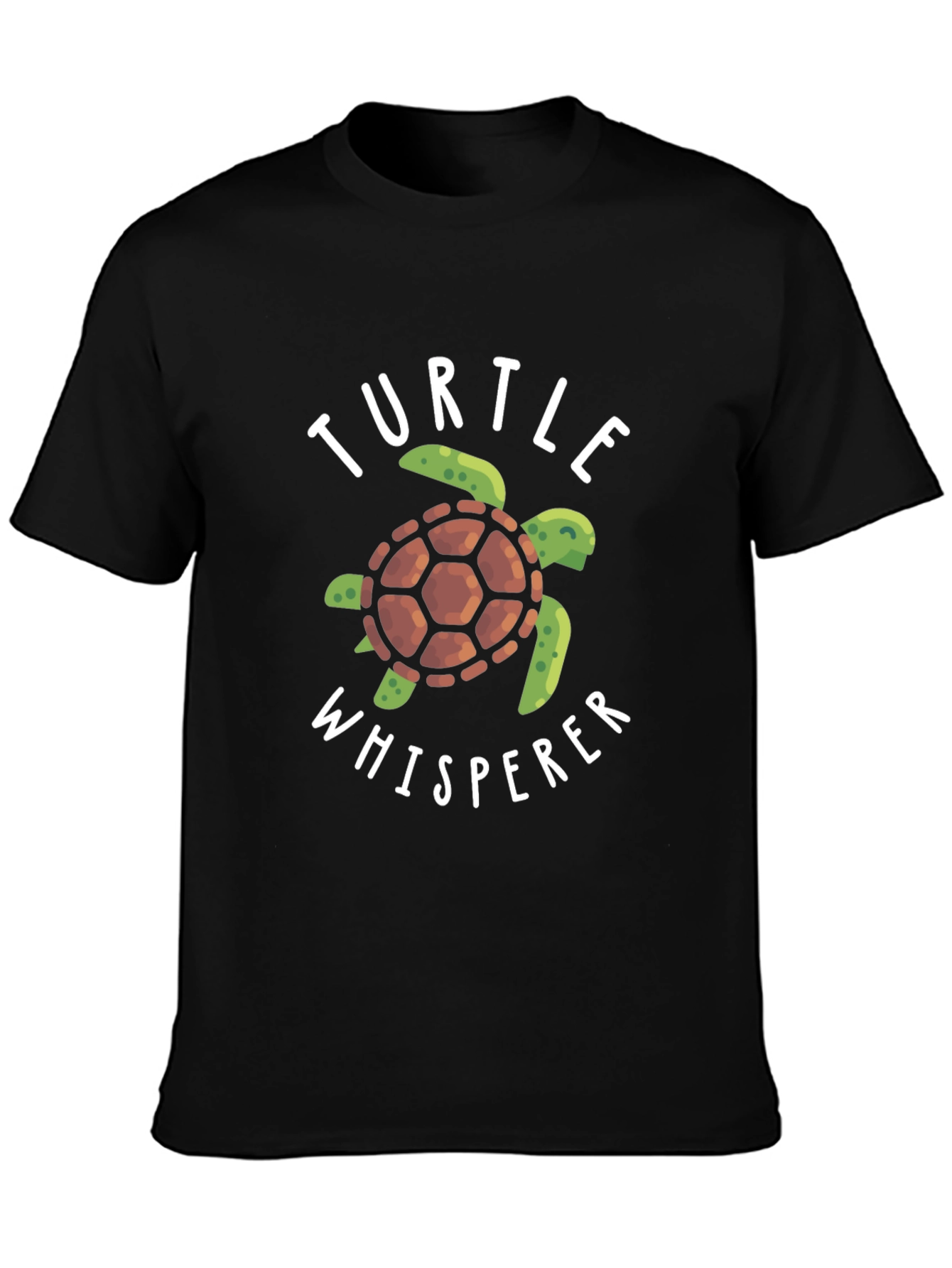 Black Turtle Whisperer T-Shirt view 3