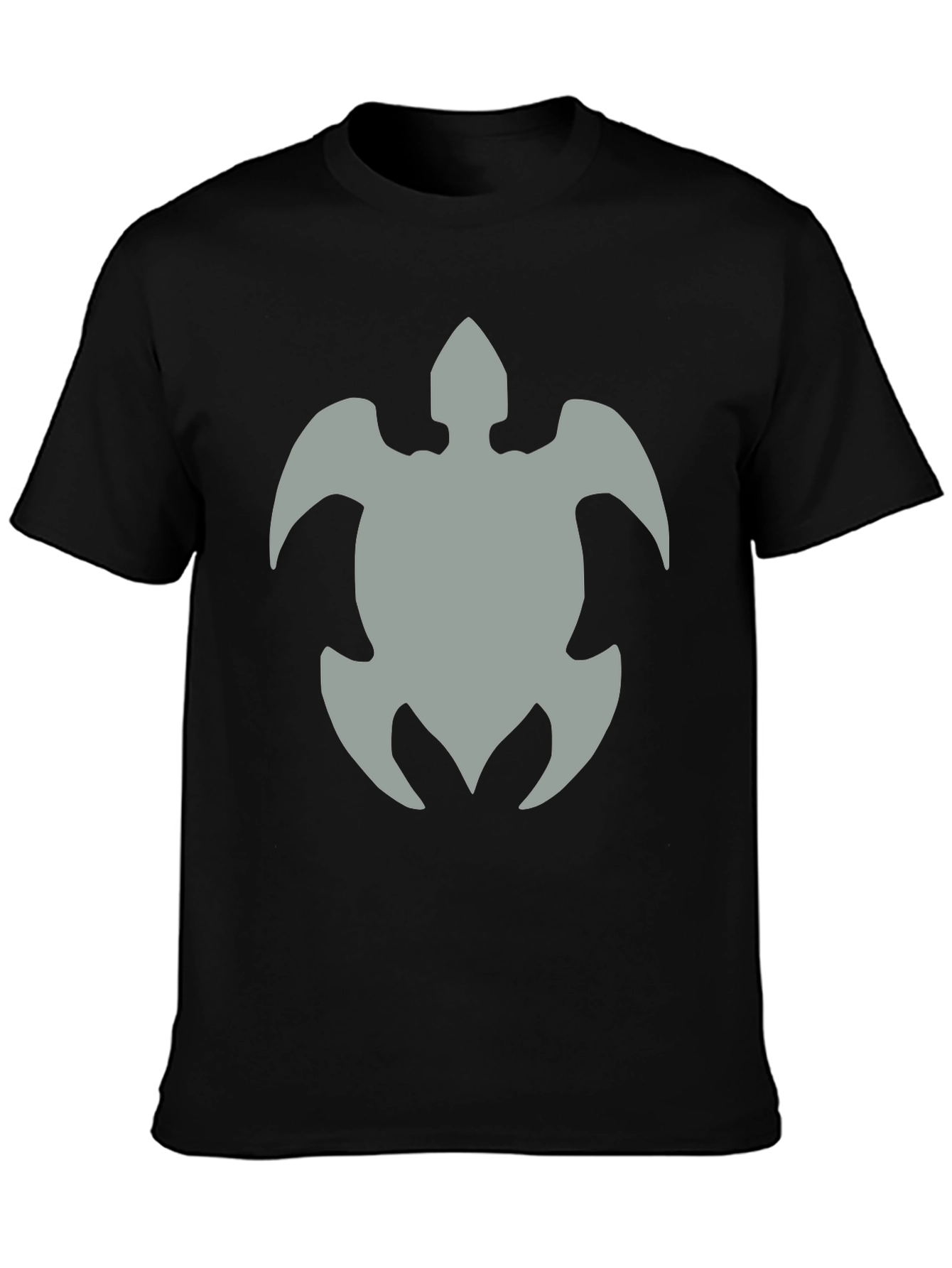 Black Turtle Graphic Black T-Shirt view 3