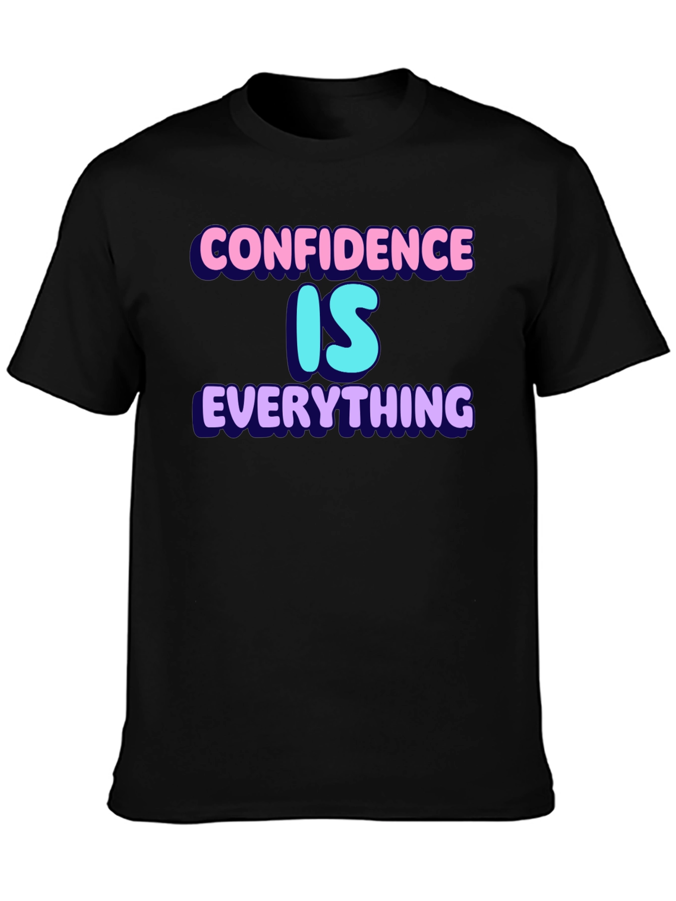 Black Confidence is Everything Graphic Tee view 3