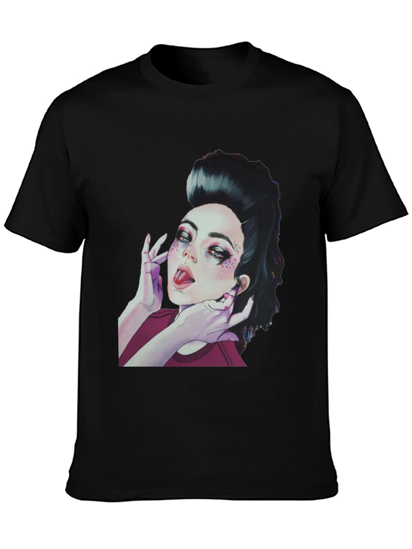 Woman Portrait Graphic T-Shirt - Unique Style - 3