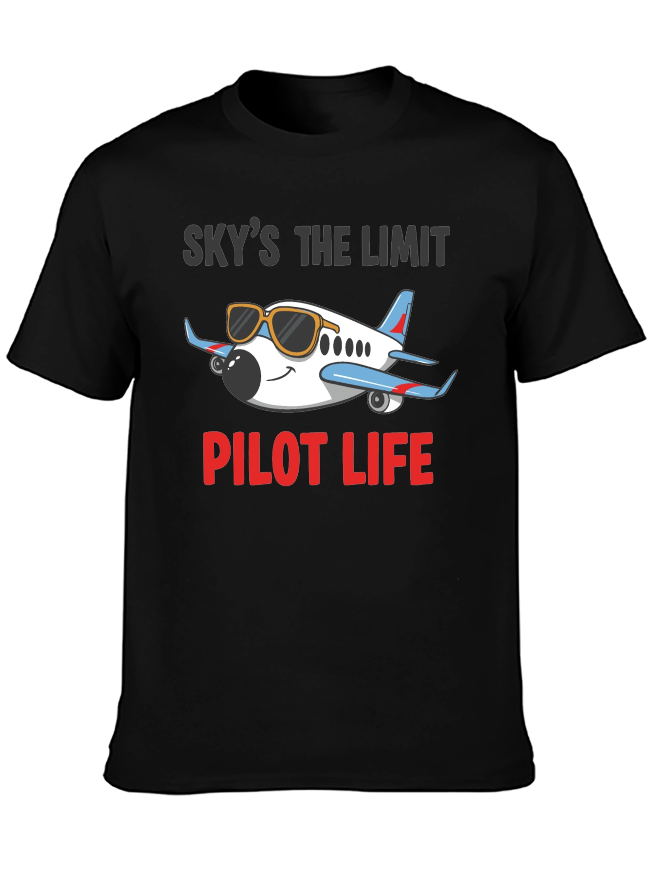 Pilot Life Tee - Sky's the Limit Graphic T-Shirt - 3