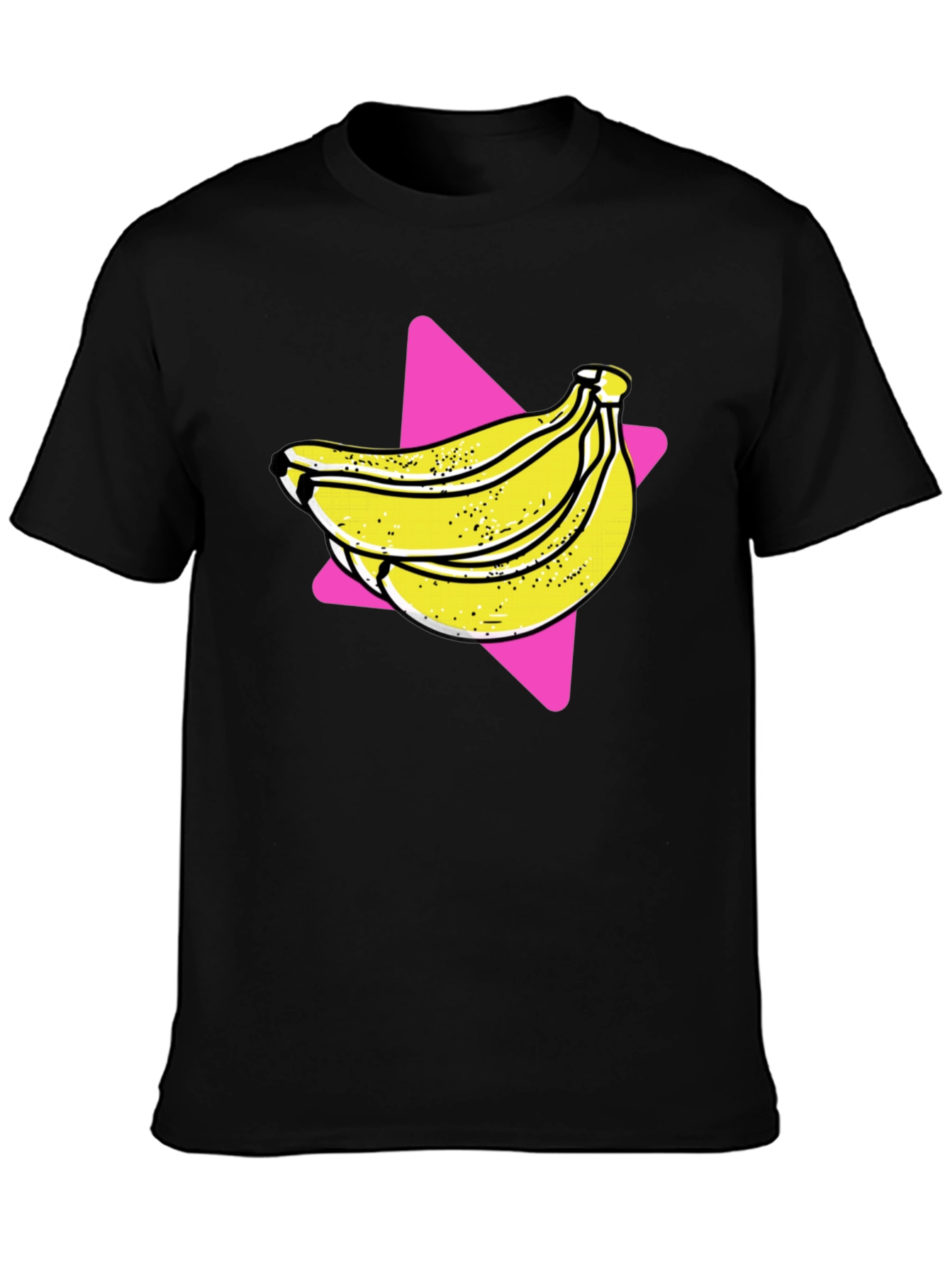 Black Banana Graphic Tee - Retro Style view 3