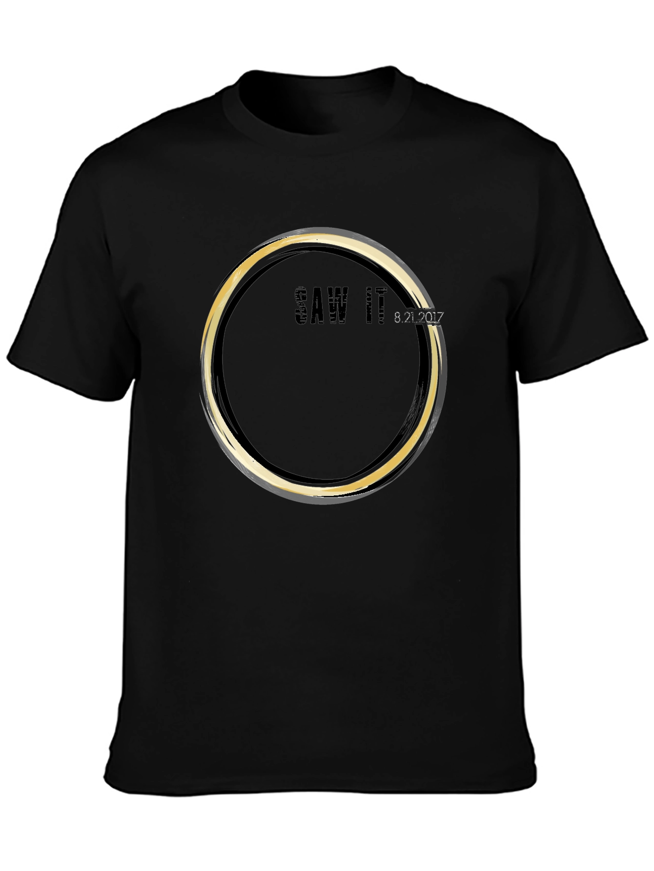 Black Black "Saw It" Eclipse Graphic Tee view 3
