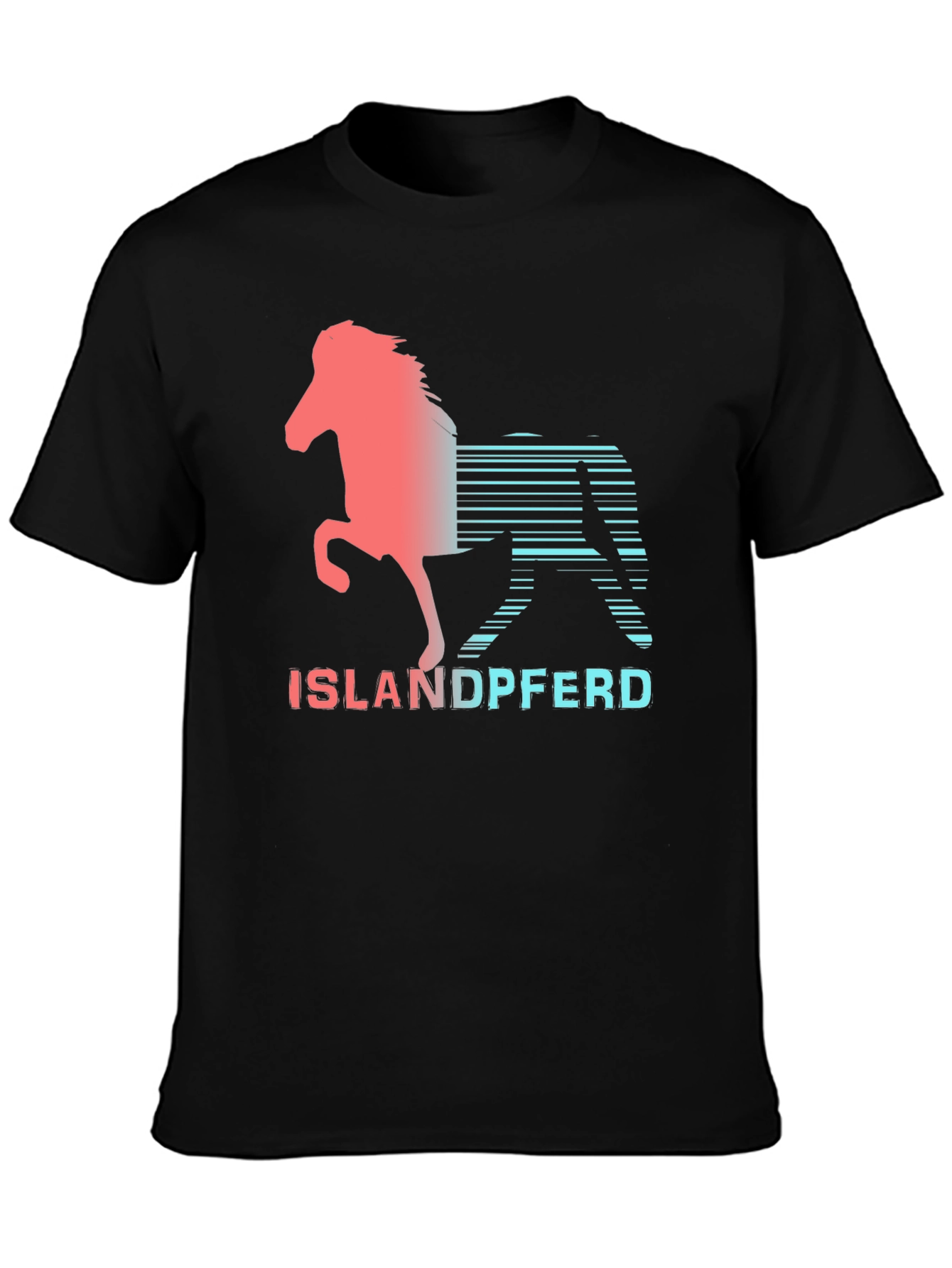 Islandpferd Horse Graphic T-Shirt - Icelandic Horse Tee - 3