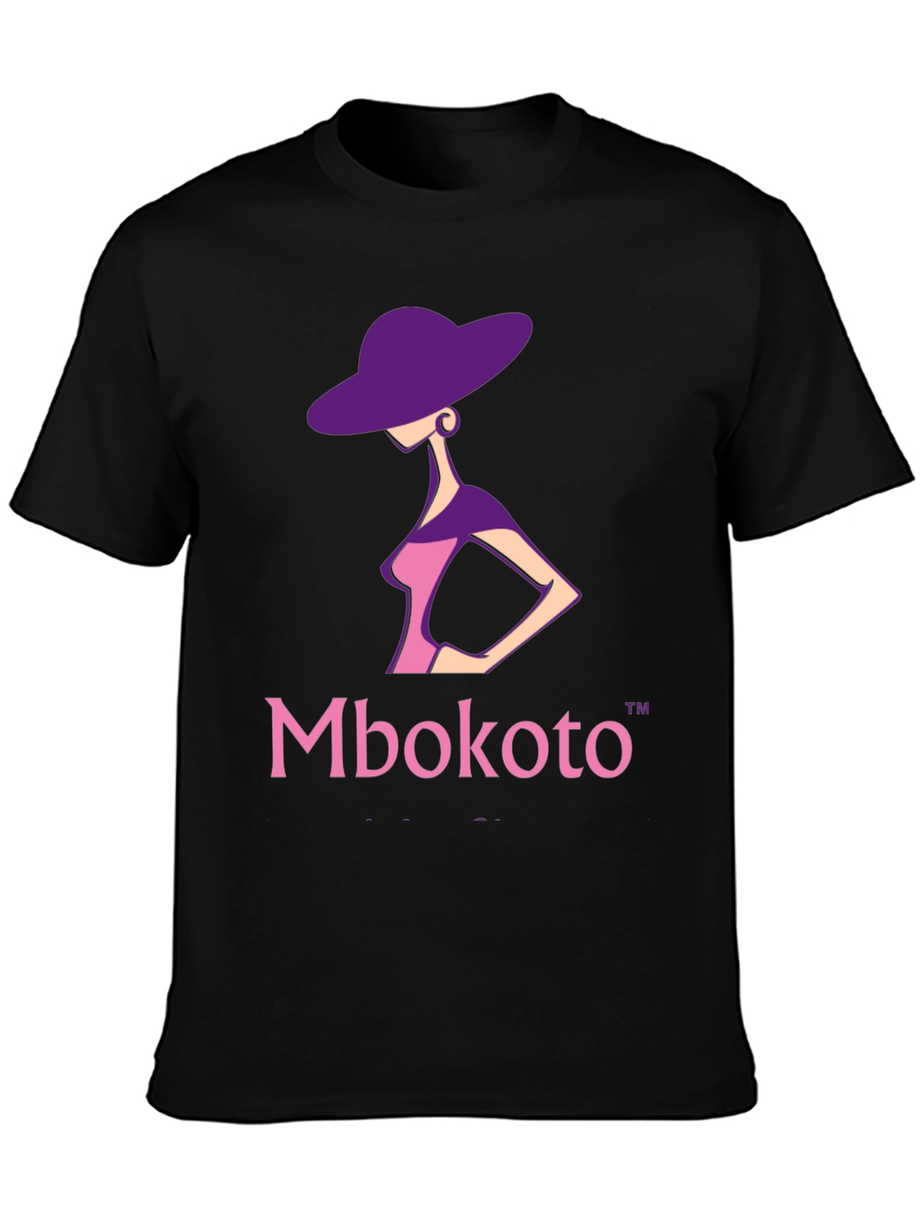 Black Mbokoto Fashion T-Shirt - Stylish & Unique Design view 3