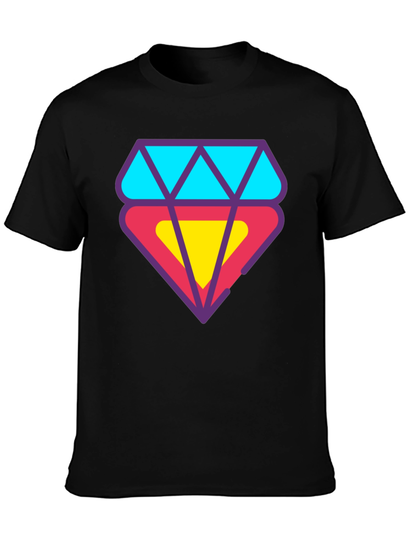 Black Diamond Graphic T-Shirt view 3
