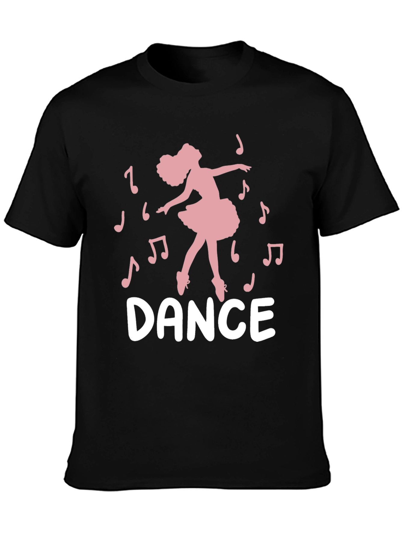 Black Dance Silhouette T-Shirt view 3
