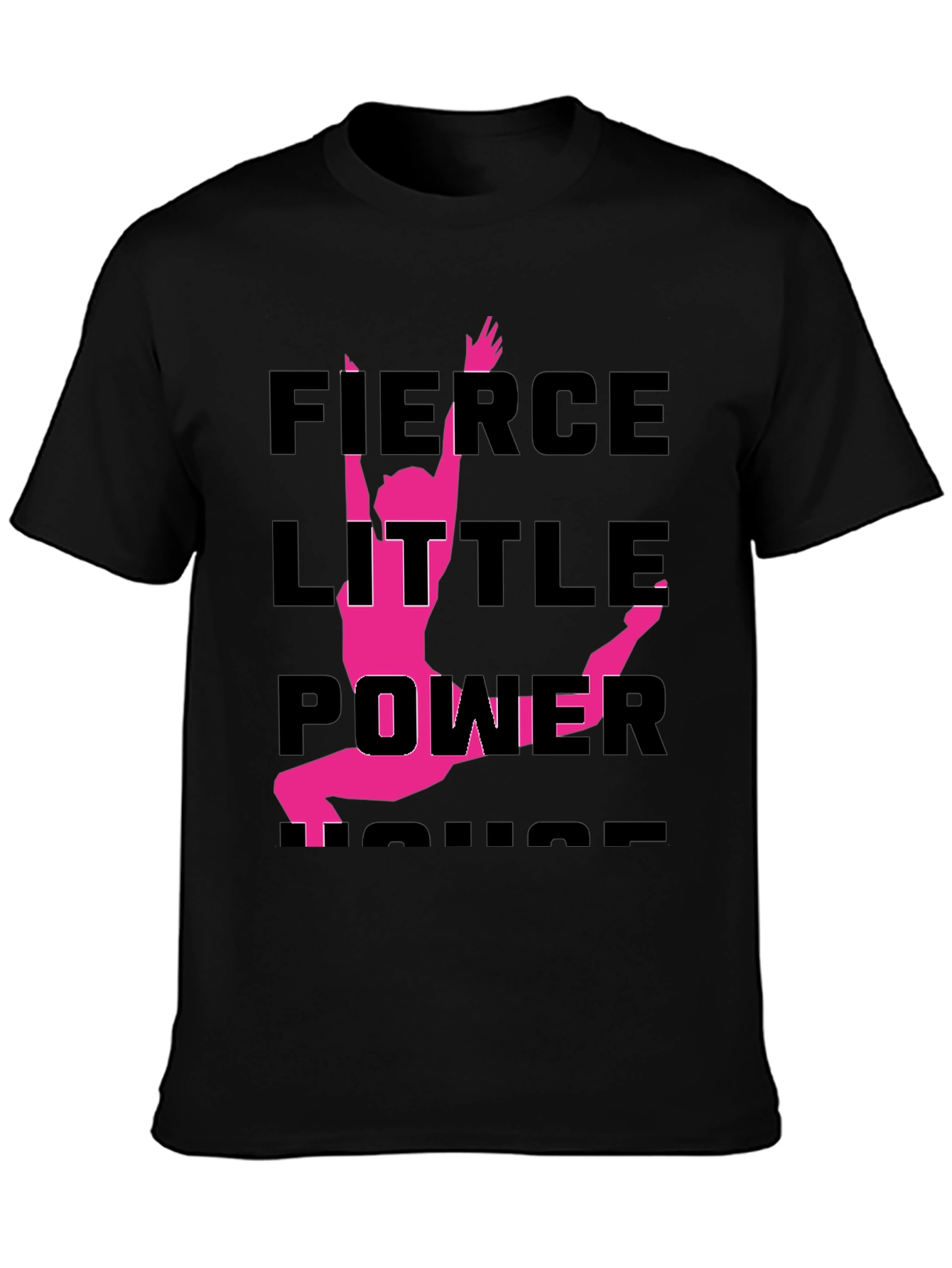 Black Fierce Little Powerhouse Tee view 3