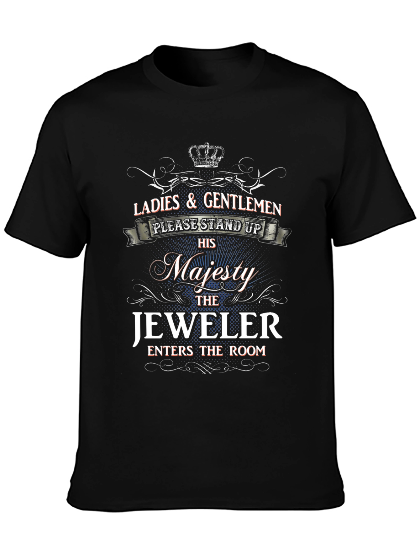 Black Majesty Jeweler Graphic Tee view 3