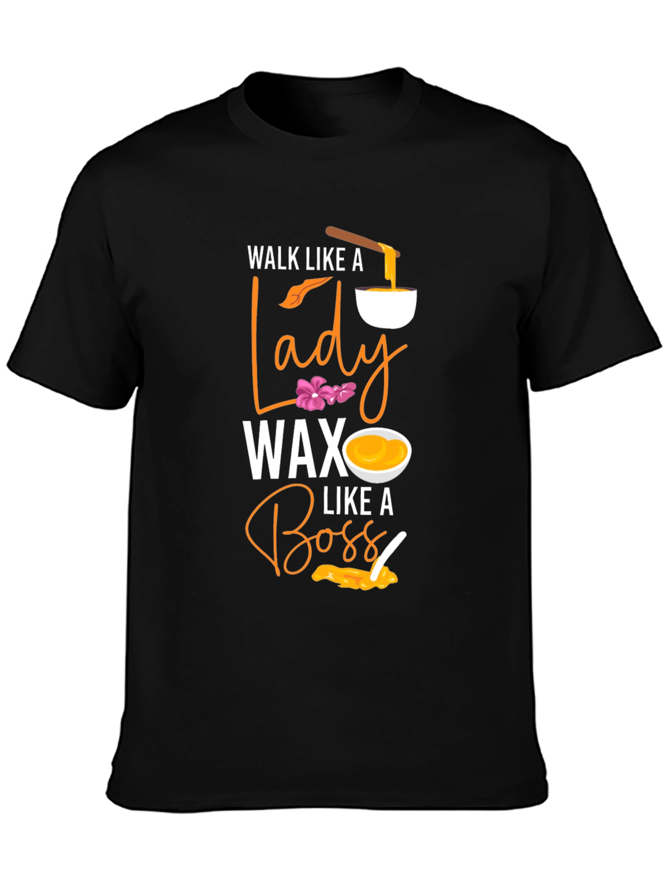 Wax Like A Boss T-Shirt - Lady Wax Aesthetic - 3