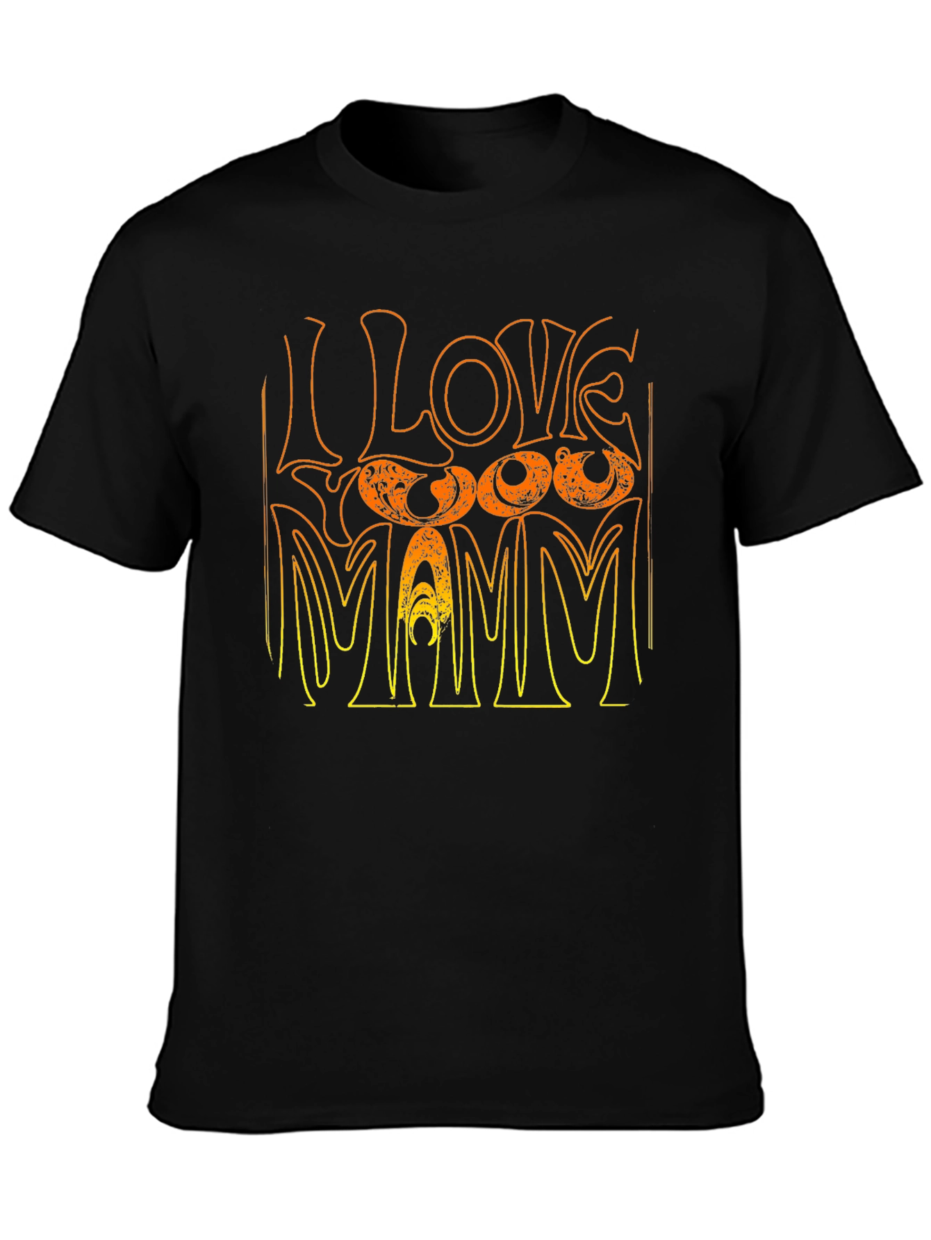 Black I Love Foo Fighters Mamm T-Shirt view 3