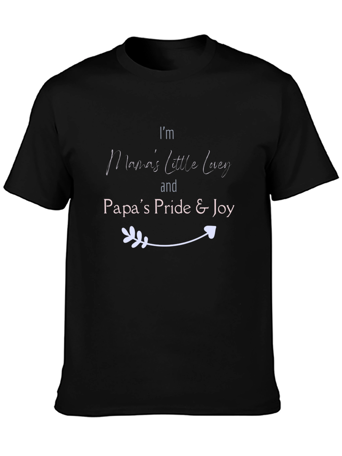 Black Mama's Little Lucy & Papa's Pride T-Shirt view 3