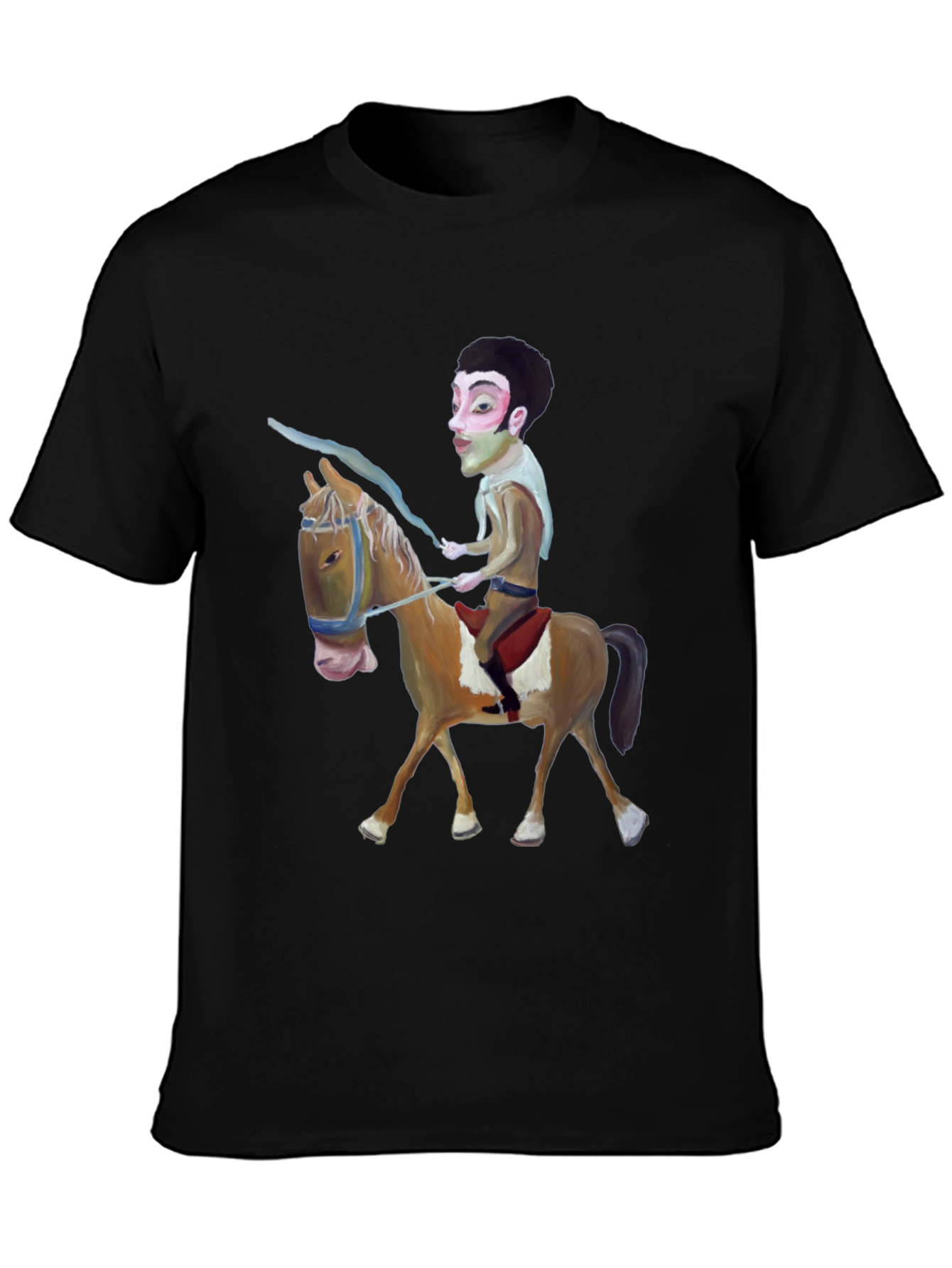 Black Man on Horseback Graphic Tee view 3