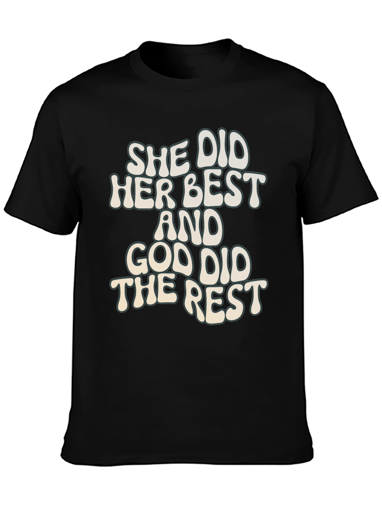 She Did Her Best Graphic T-Shirt - Christian Inspired - 3