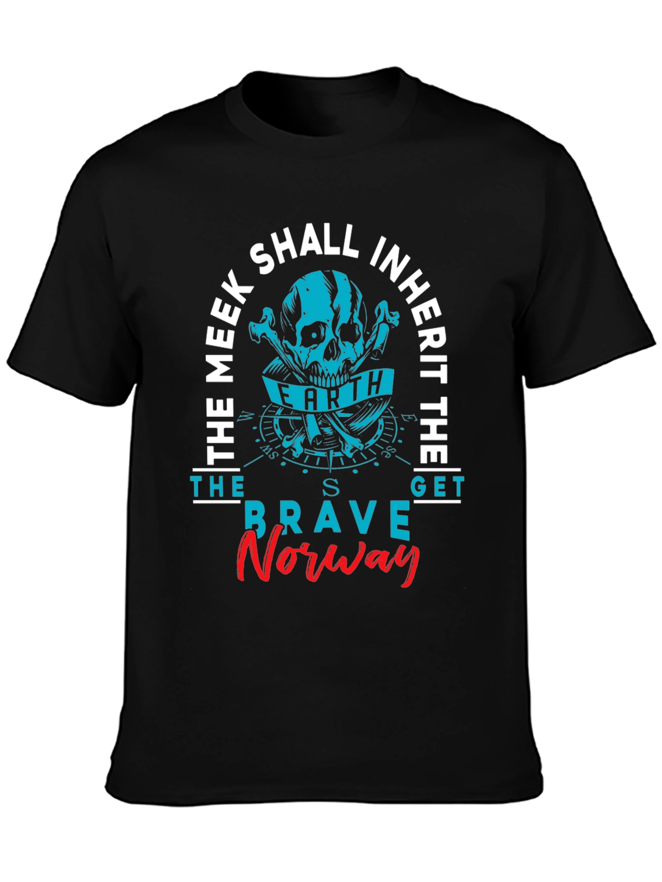 Black Meek Shall Inherit T-Shirt view 3