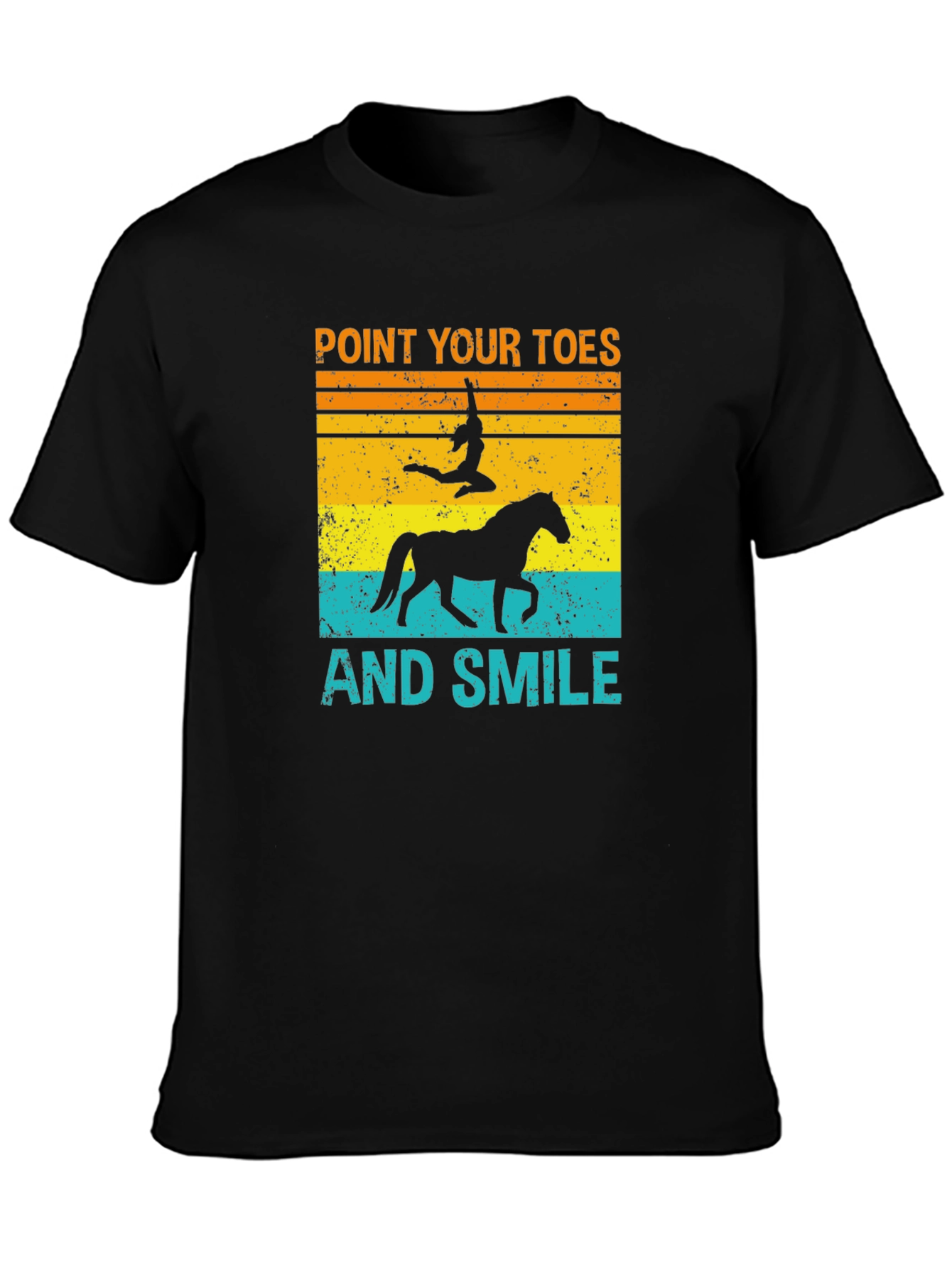 Black Point Your Toes & Smile T-Shirt view 3