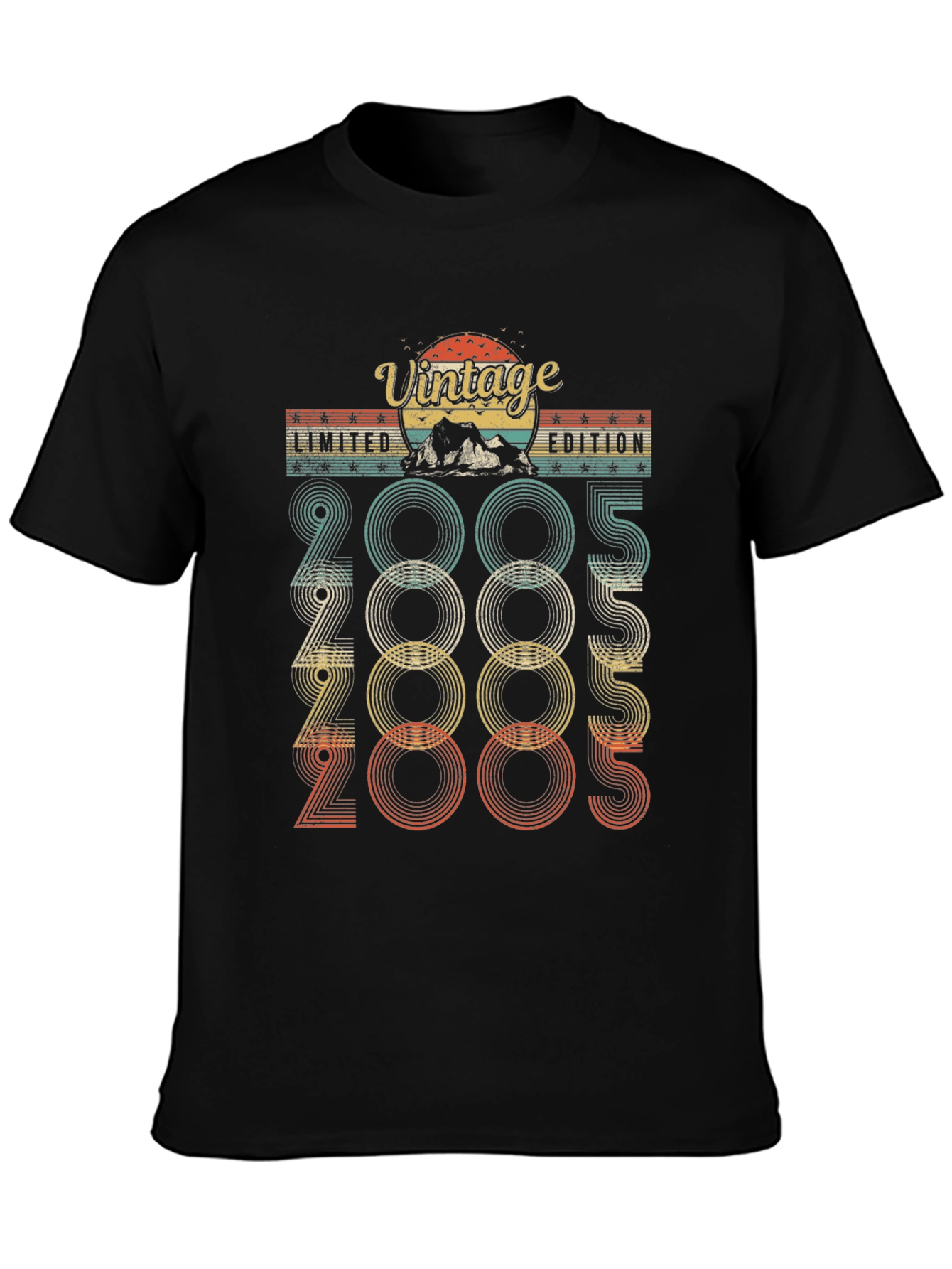 Black Vintage 2005 Limited Edition Graphic T-Shirt view 3