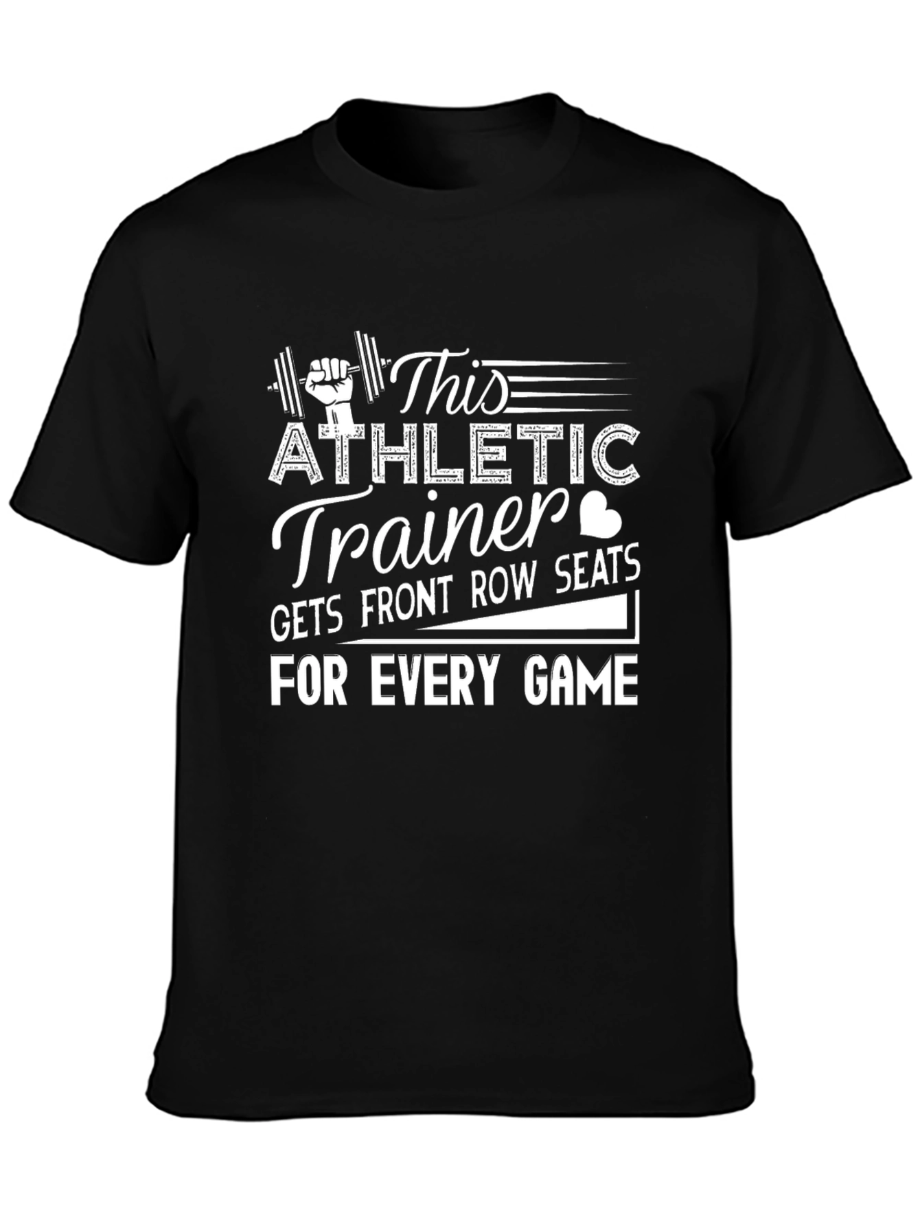 Athletic Trainer Front Row Seats T-Shirt - 3