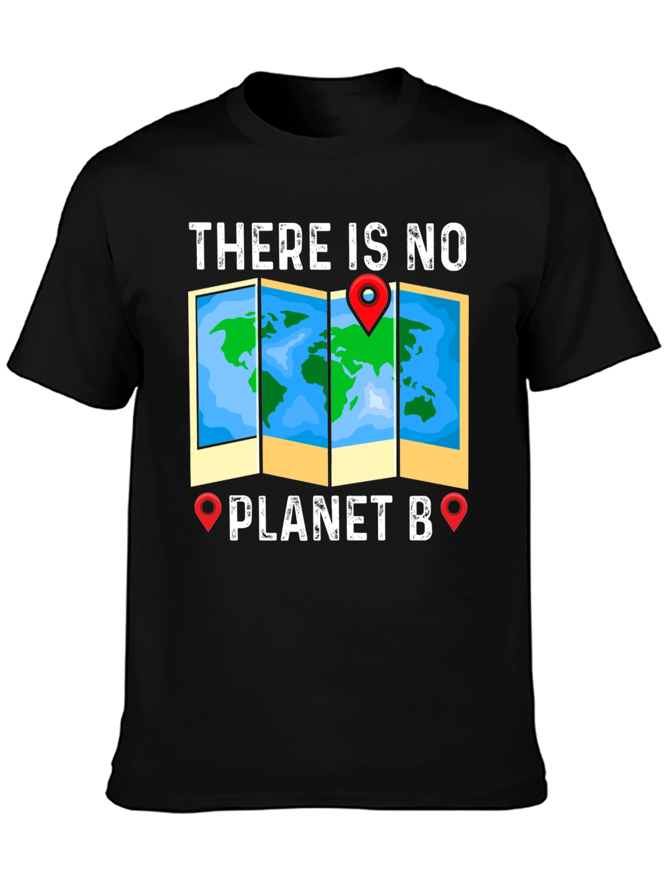 Black No Planet B Graphic Tee view 3