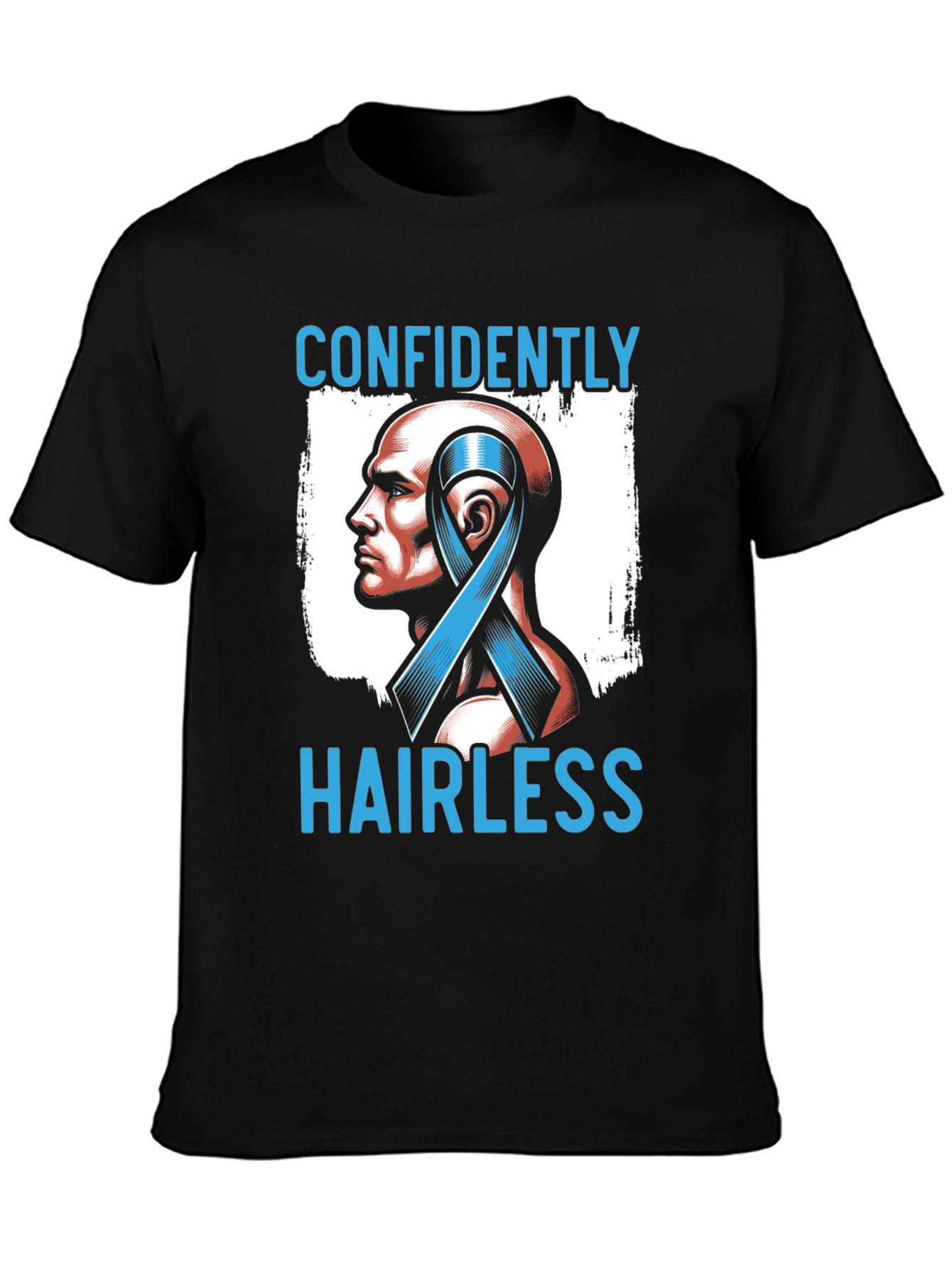 Confidently Hairless T-Shirt - Alopecia Awareness - 3
