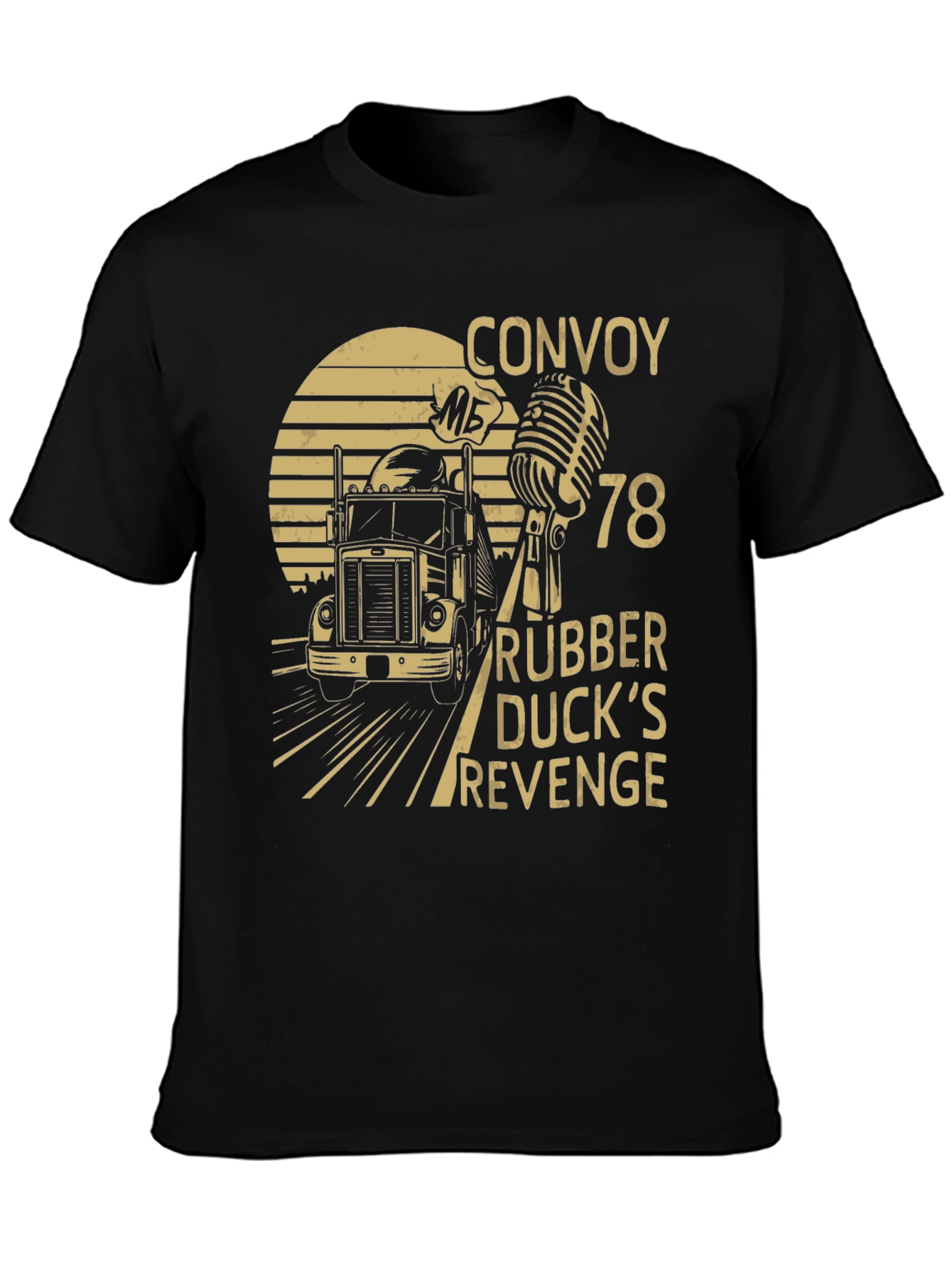 Black Convoy '78 Rubber Duck's Revenge T-Shirt view 3