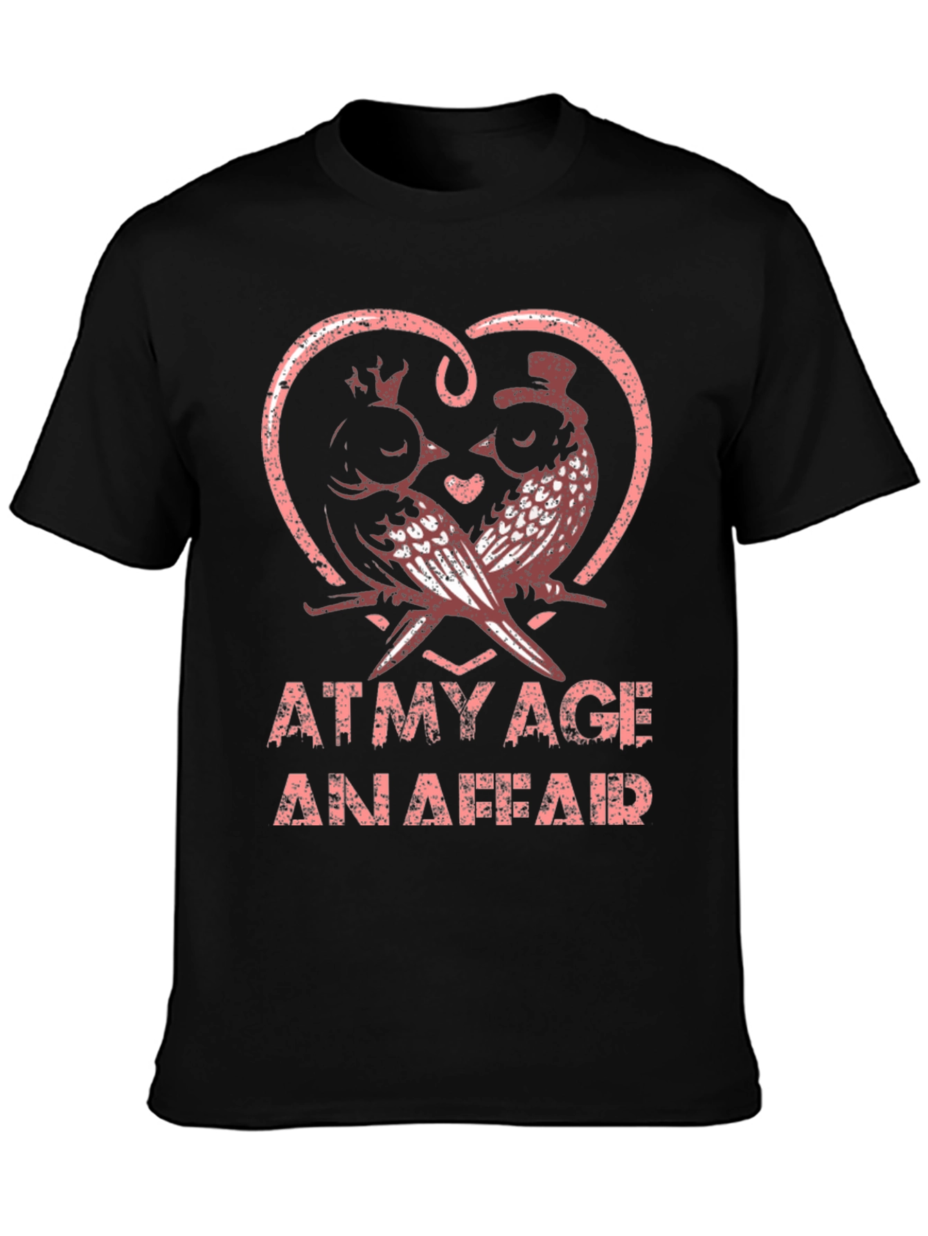 Black At My Age An Affair T-Shirt view 3