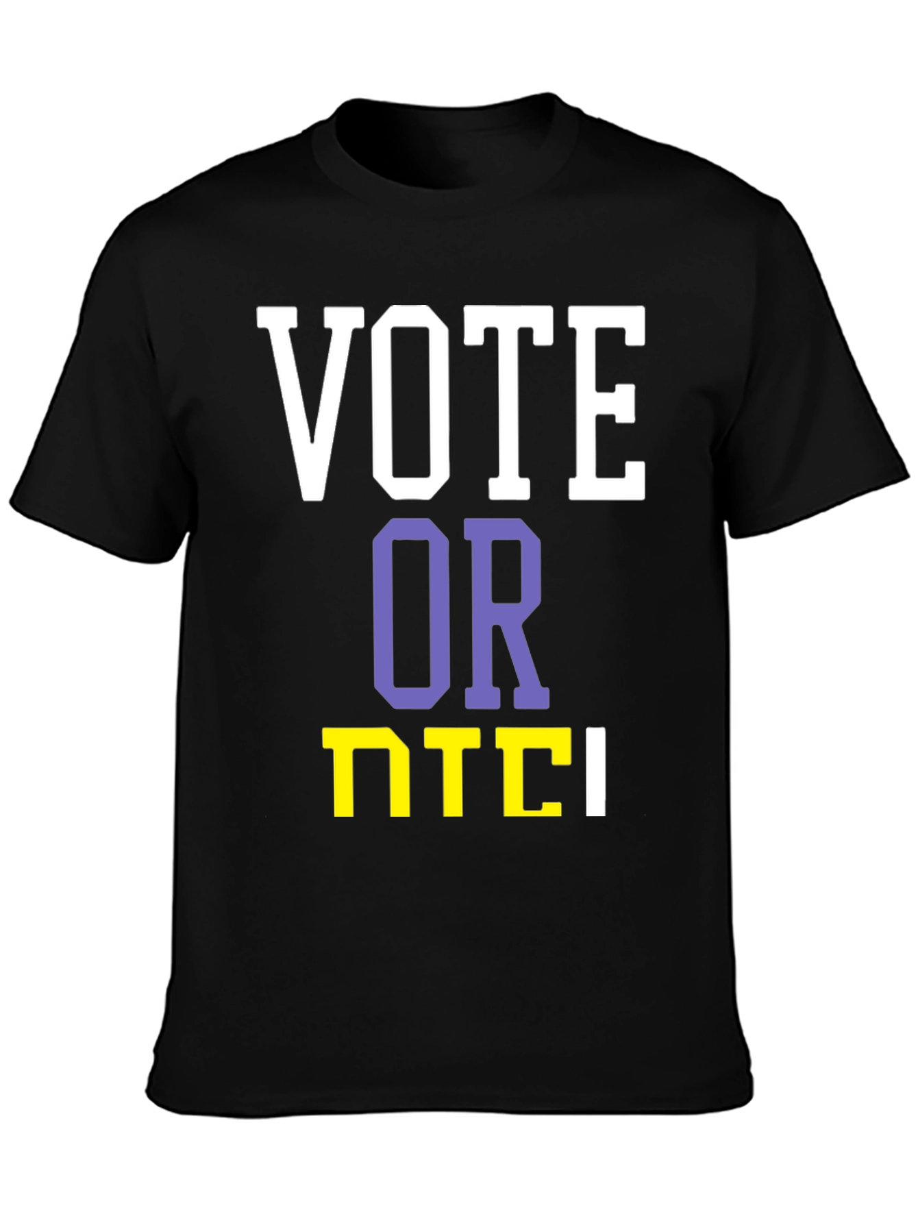 Black Vote or NTC T-Shirt view 3
