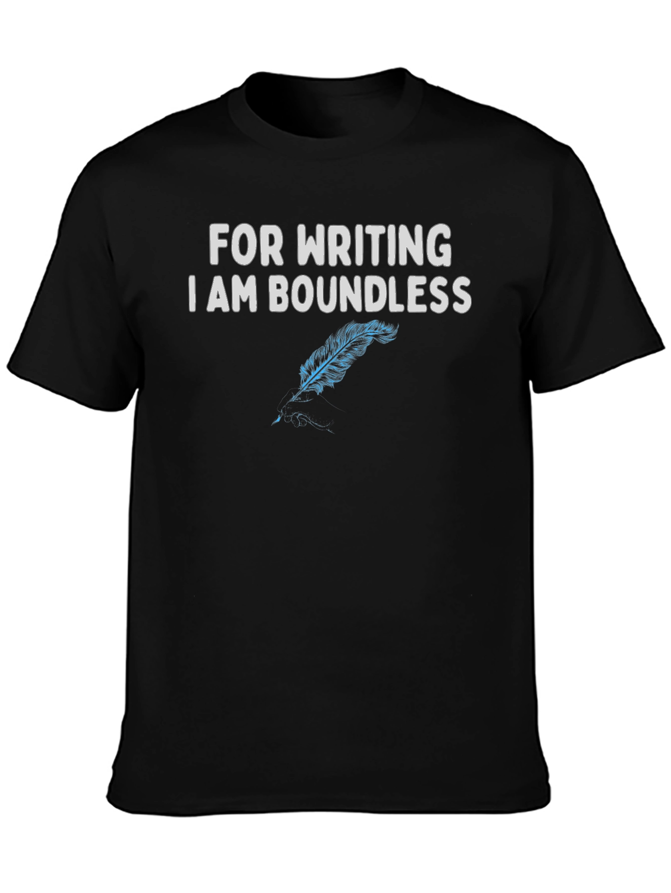 Boundless Writing T-Shirt - Quill Design - 3