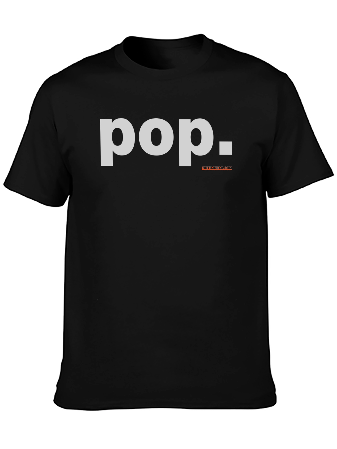 Black Pop Graphic T-Shirt - Black view 3