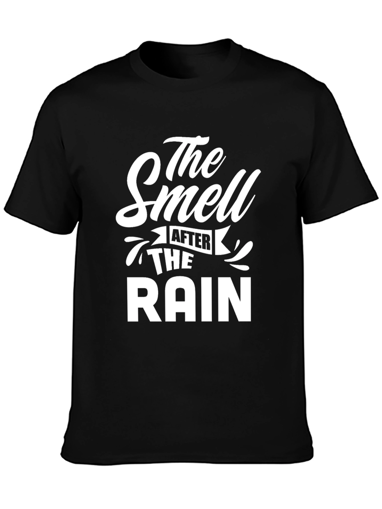 Black The Smell After The Rain Graphic Tee view 3