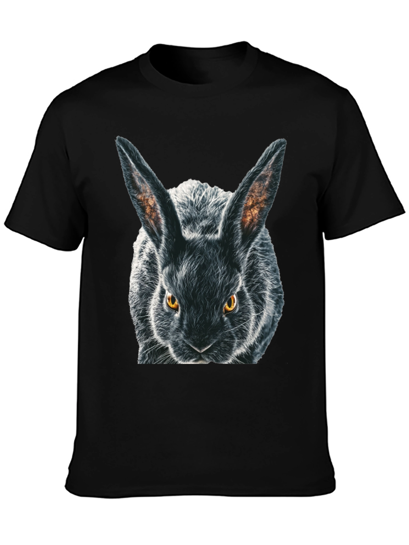 Black Black Rabbit Graphic T-Shirt - Men's Crew Neck view 3
