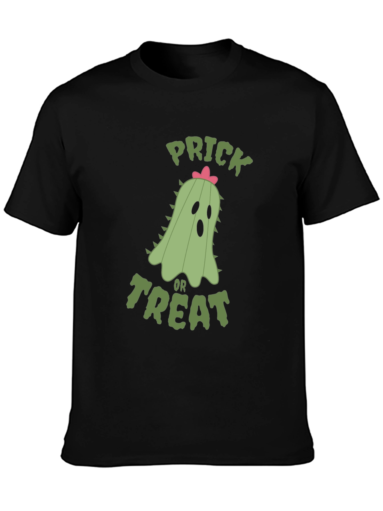 Black Prick or Treat Halloween T-Shirt view 3
