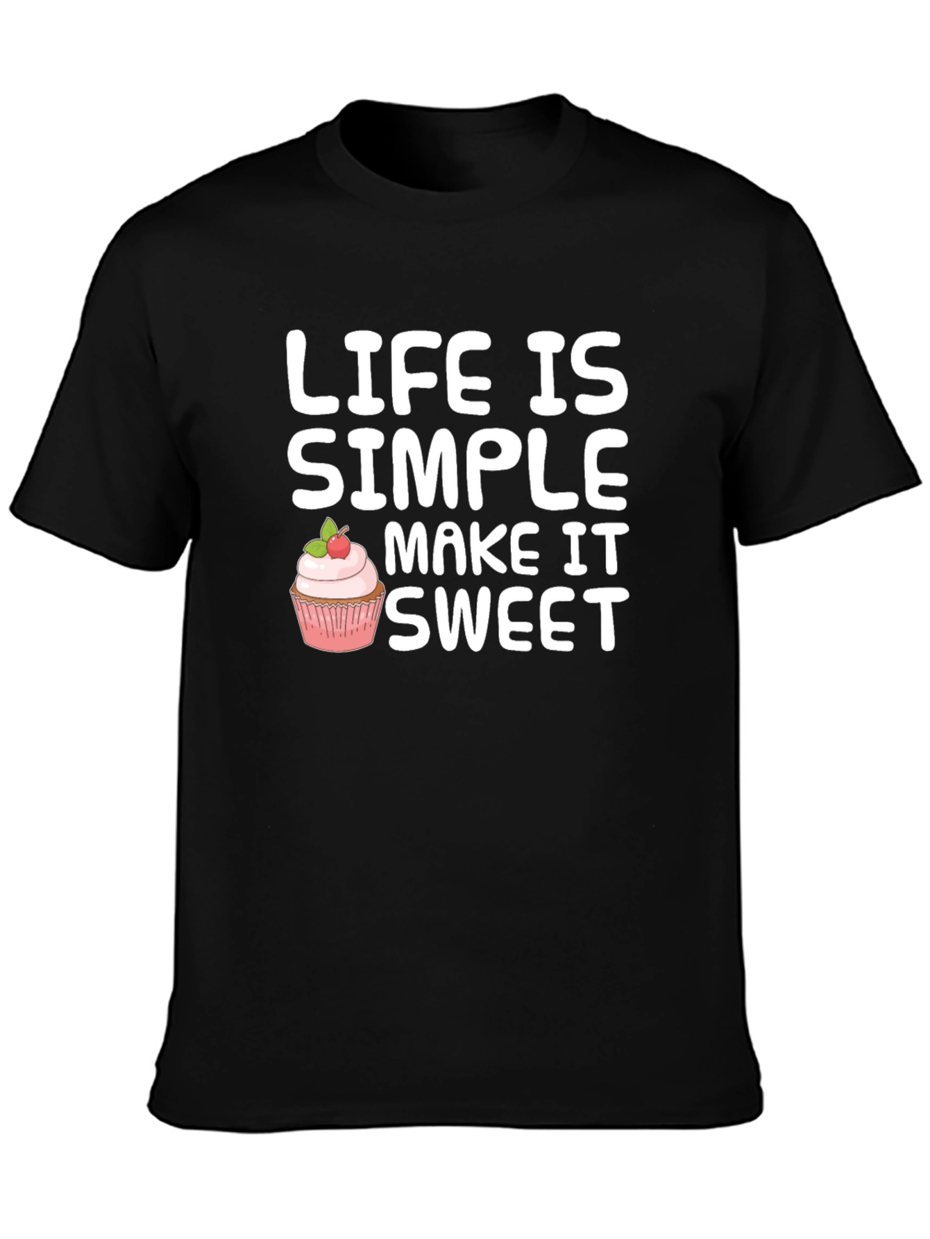 Black Life is Simple, Make it Sweet T-Shirt view 3