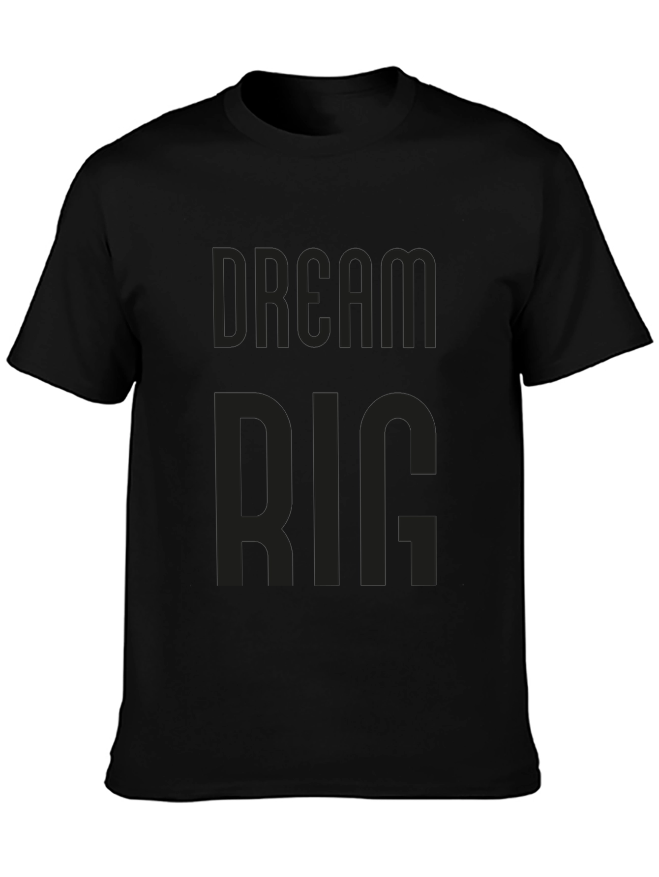 Black Dream Big Black T-Shirt view 3
