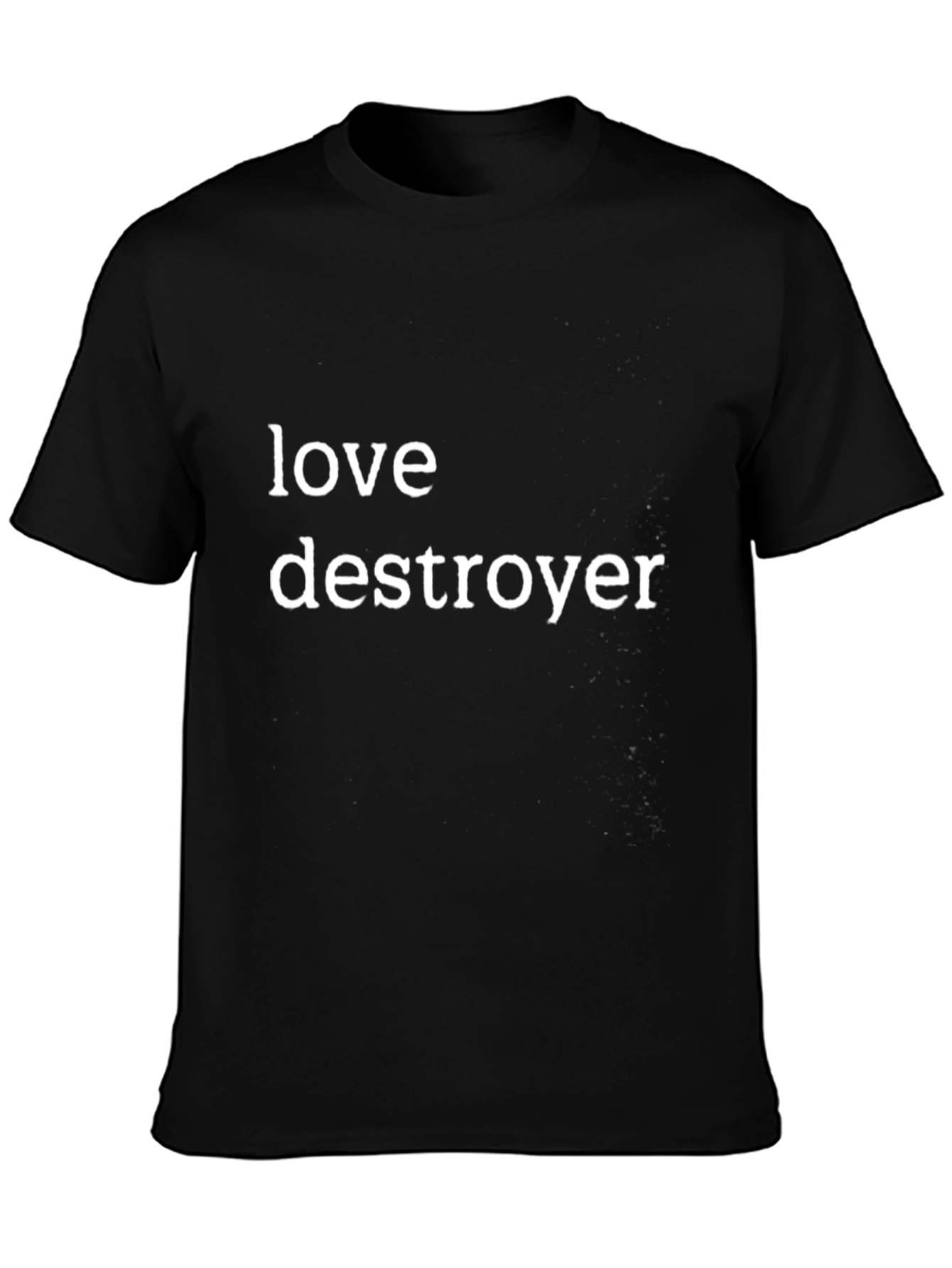Black Love Destroyer Graphic Tee - Men's Short Sleeve view 3