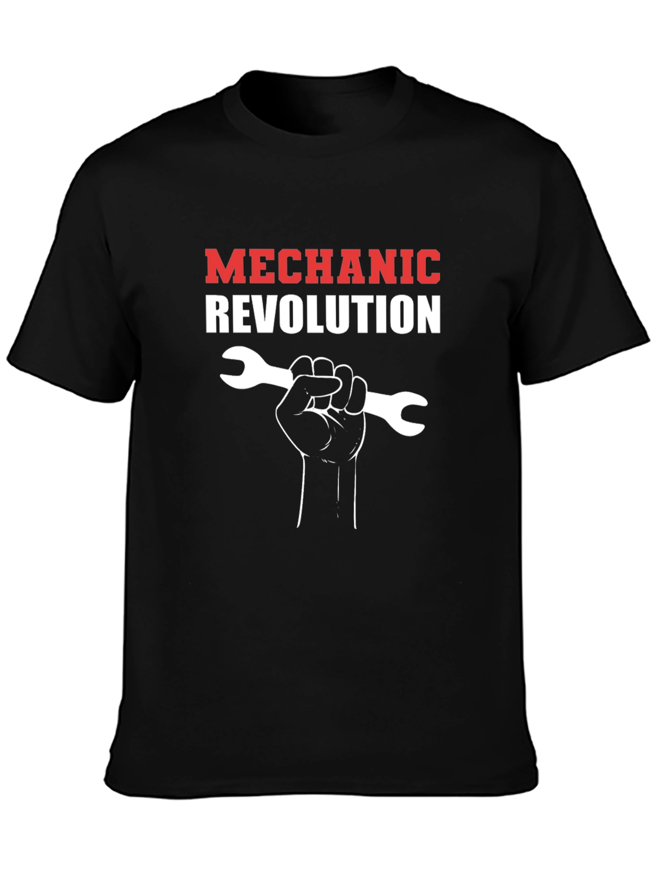 Black Mechanic Revolution T-Shirt view 3
