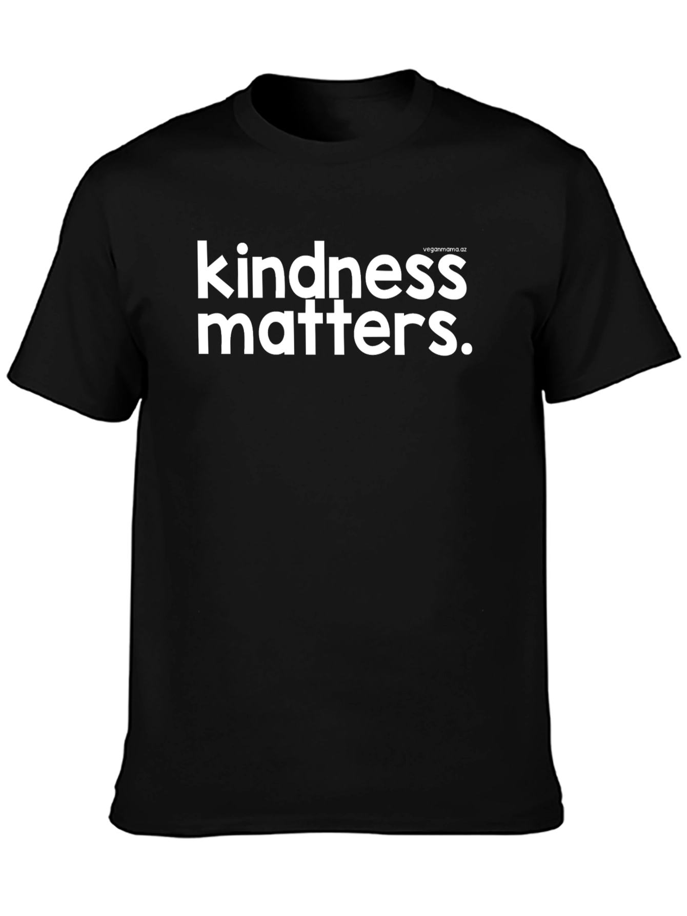 Black Kindness Matters Graphic T-Shirt view 3