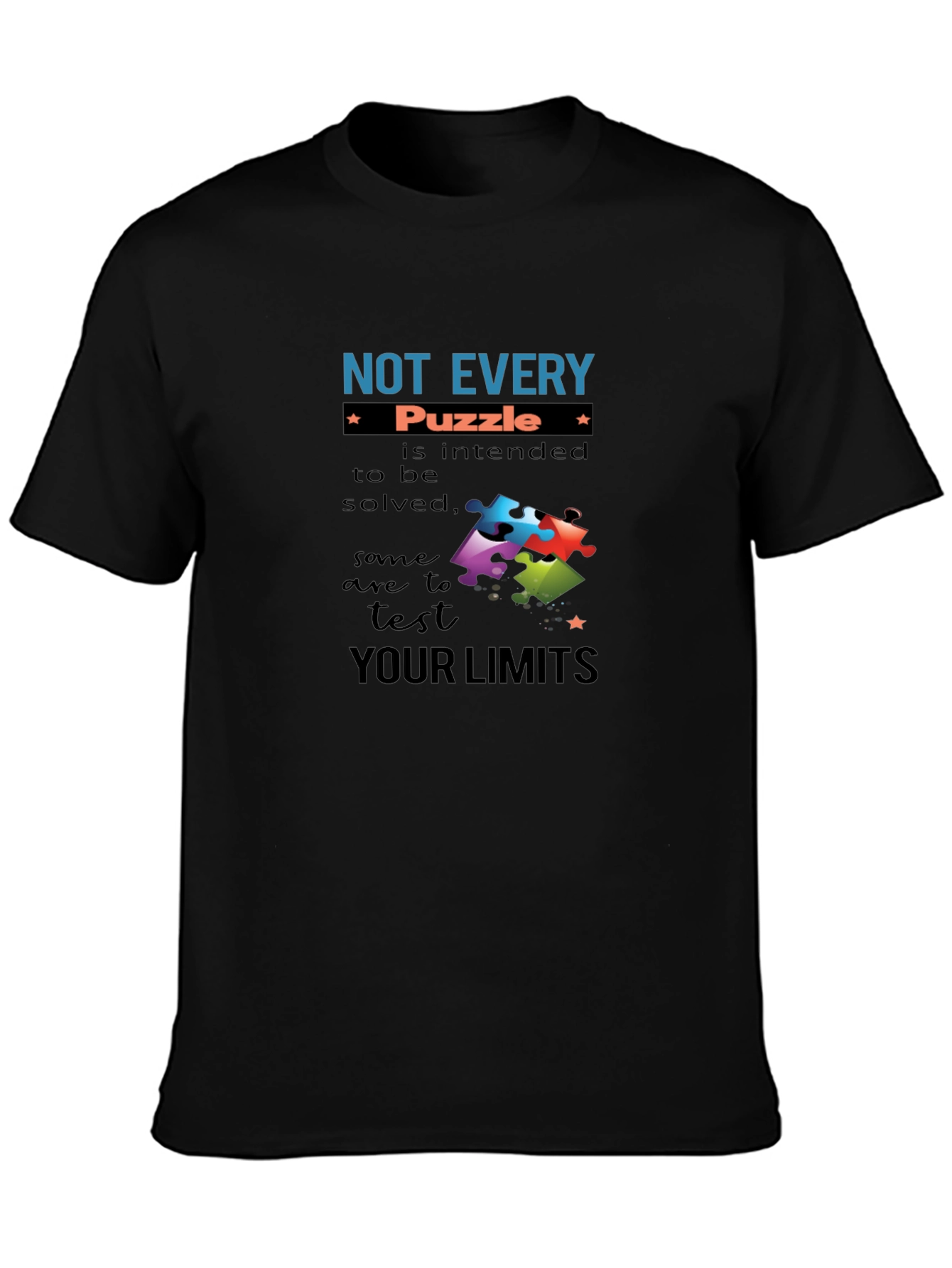 Puzzle T-Shirt - Test Your Limits - 3
