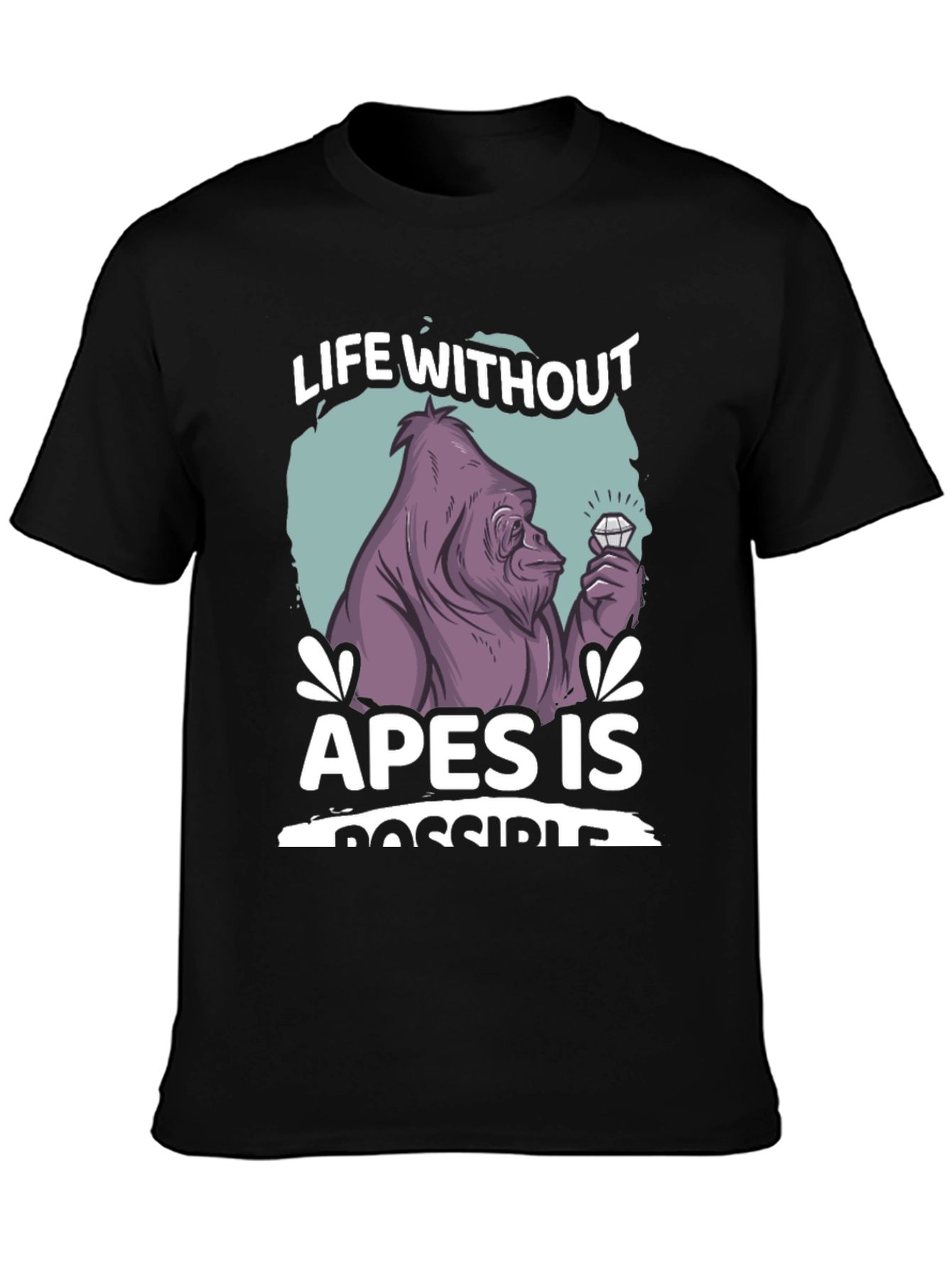 Black Ape Diamond Life T-Shirt view 3