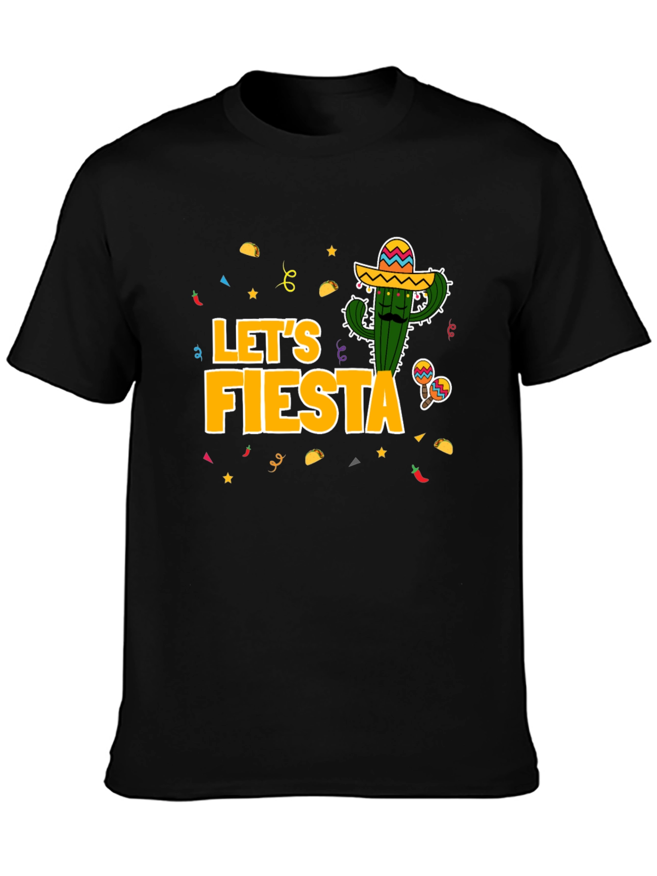 Let's Fiesta Graphic T-Shirt - 3