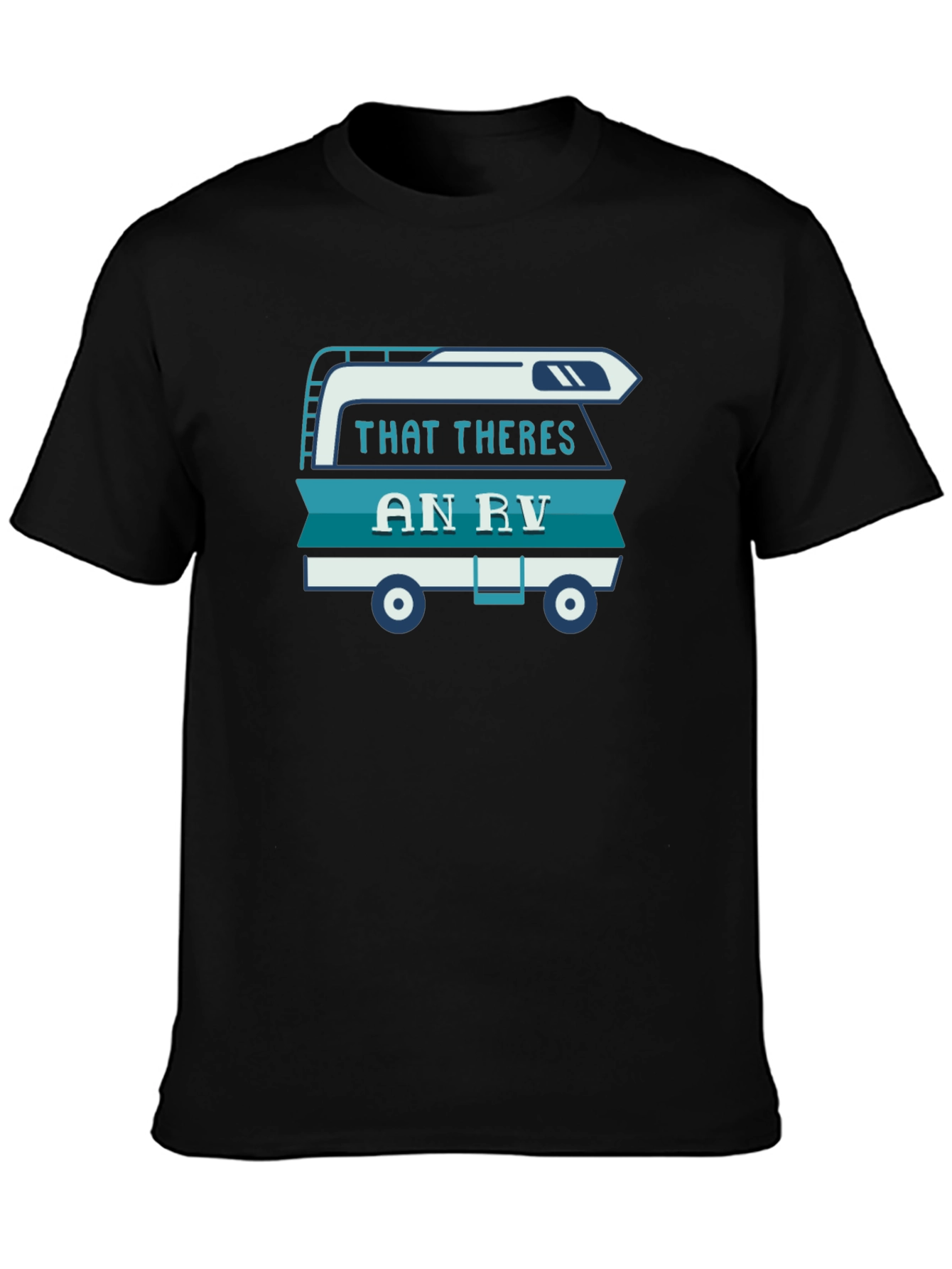 Black That There's an RV Shirt - Camping Tee view 3
