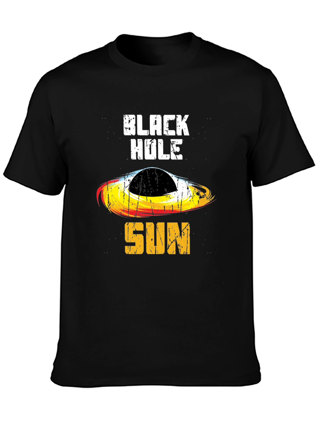 Black Black Hole Sun Graphic Tee view 3
