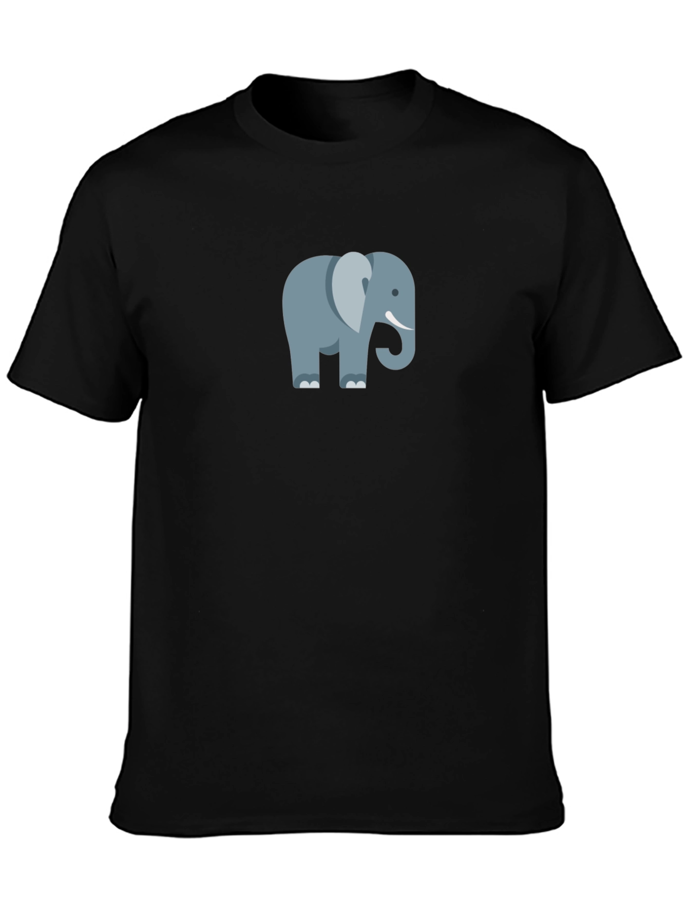 Black Elephant Graphic Tee - Casual Comfort view 3