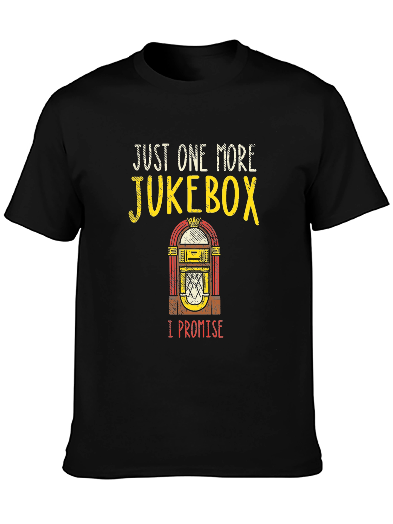 Black Just One More Jukebox T-Shirt view 3