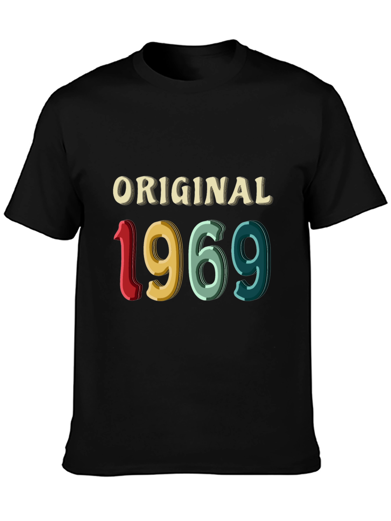 Black Original 1969 T-Shirt view 3