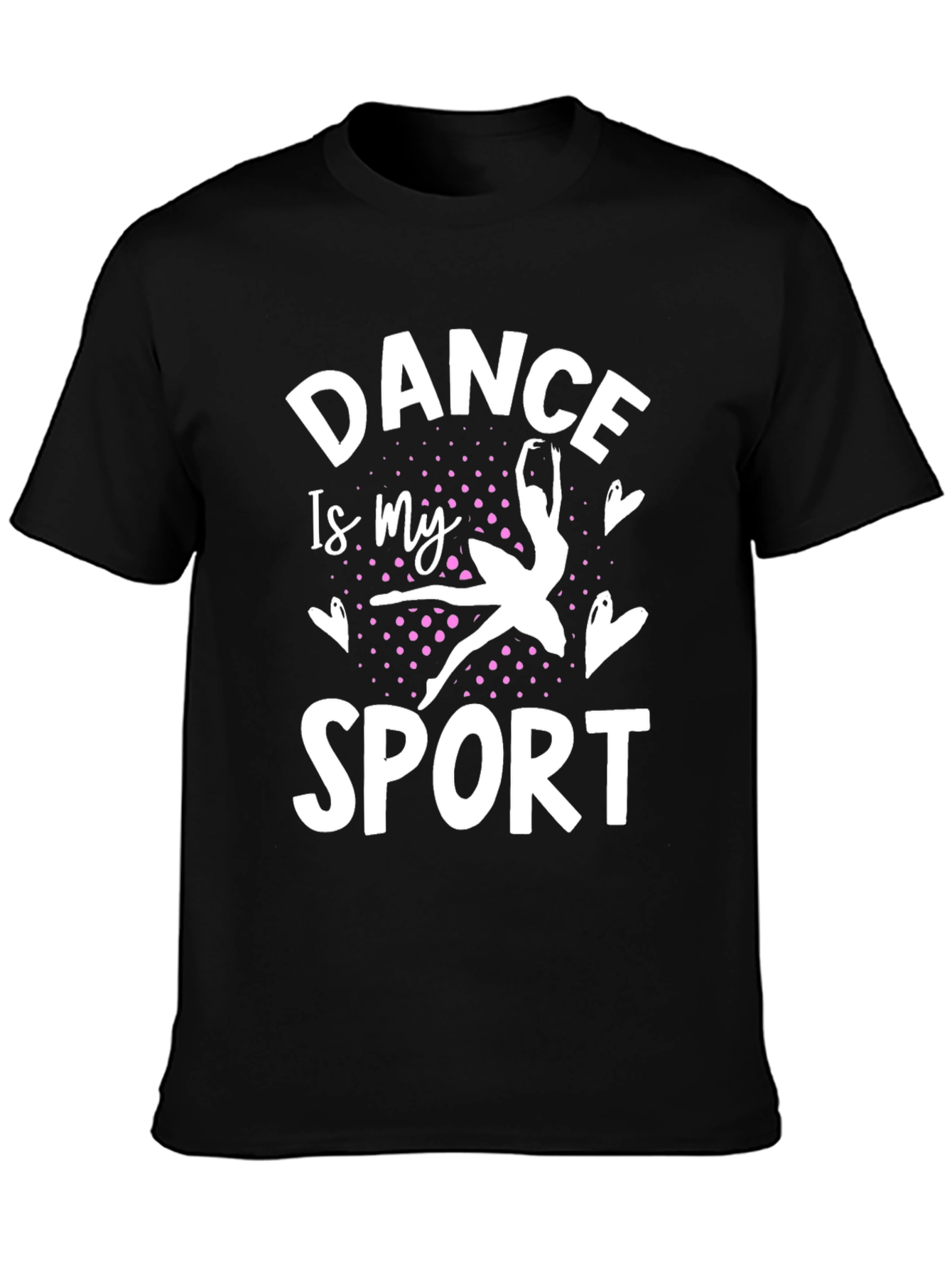 Black Dance Is My Sport Graphic Tee view 3