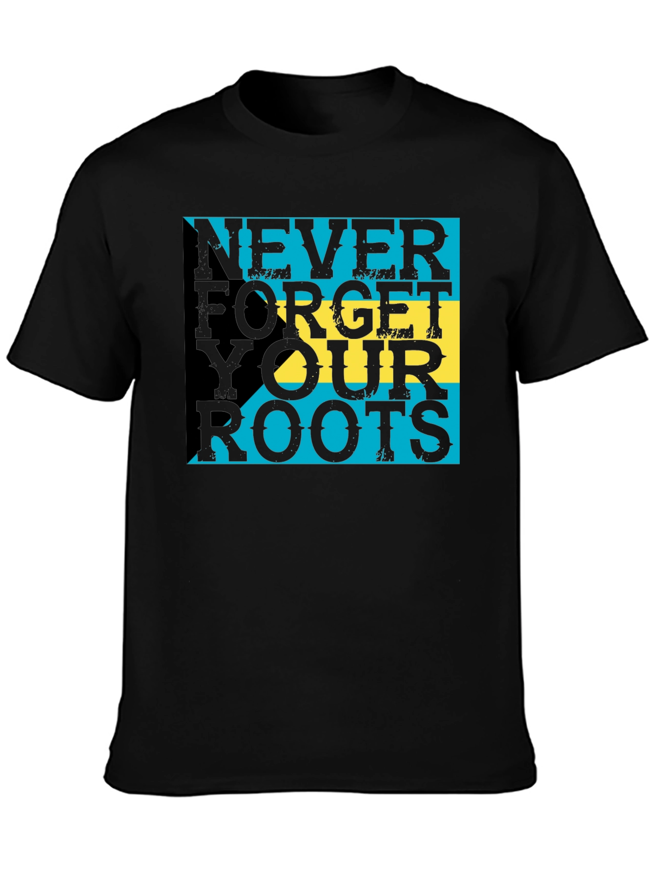 Bahamas Pride T-Shirt - Never Forget Your Roots - 3
