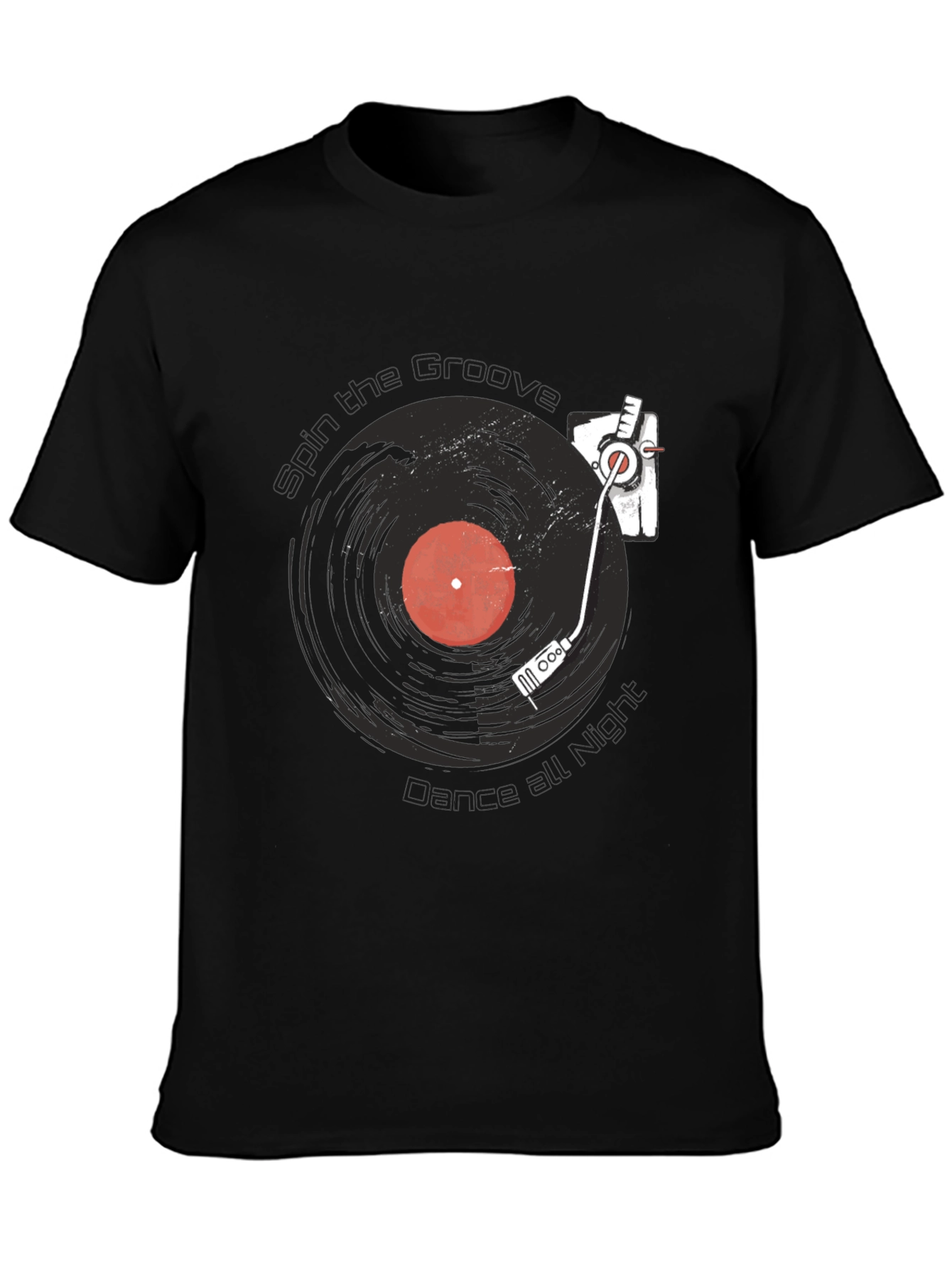 Black Spin the Groove Tee - Dance All Night! view 3