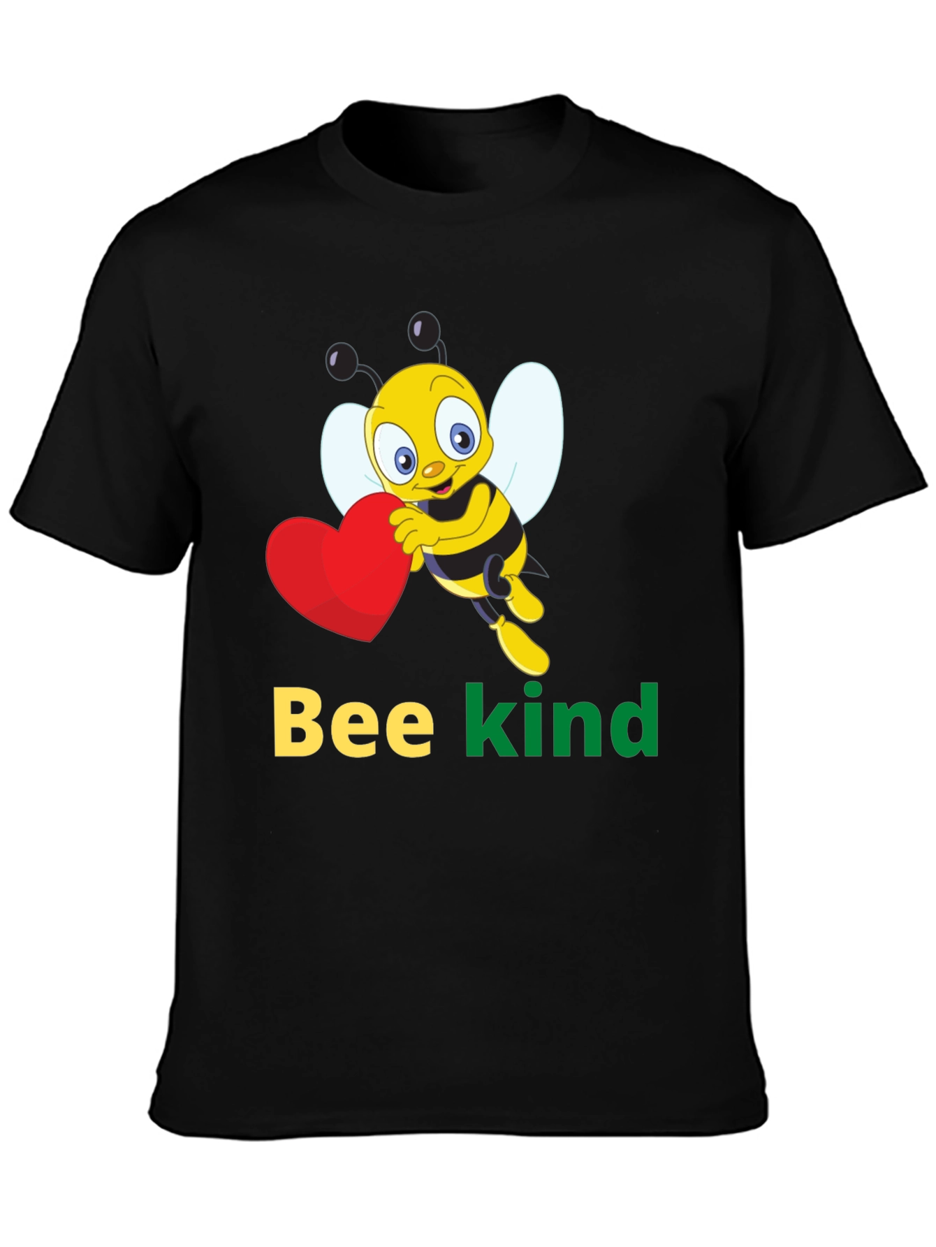 Black Bee Kind Graphic T-Shirt view 3