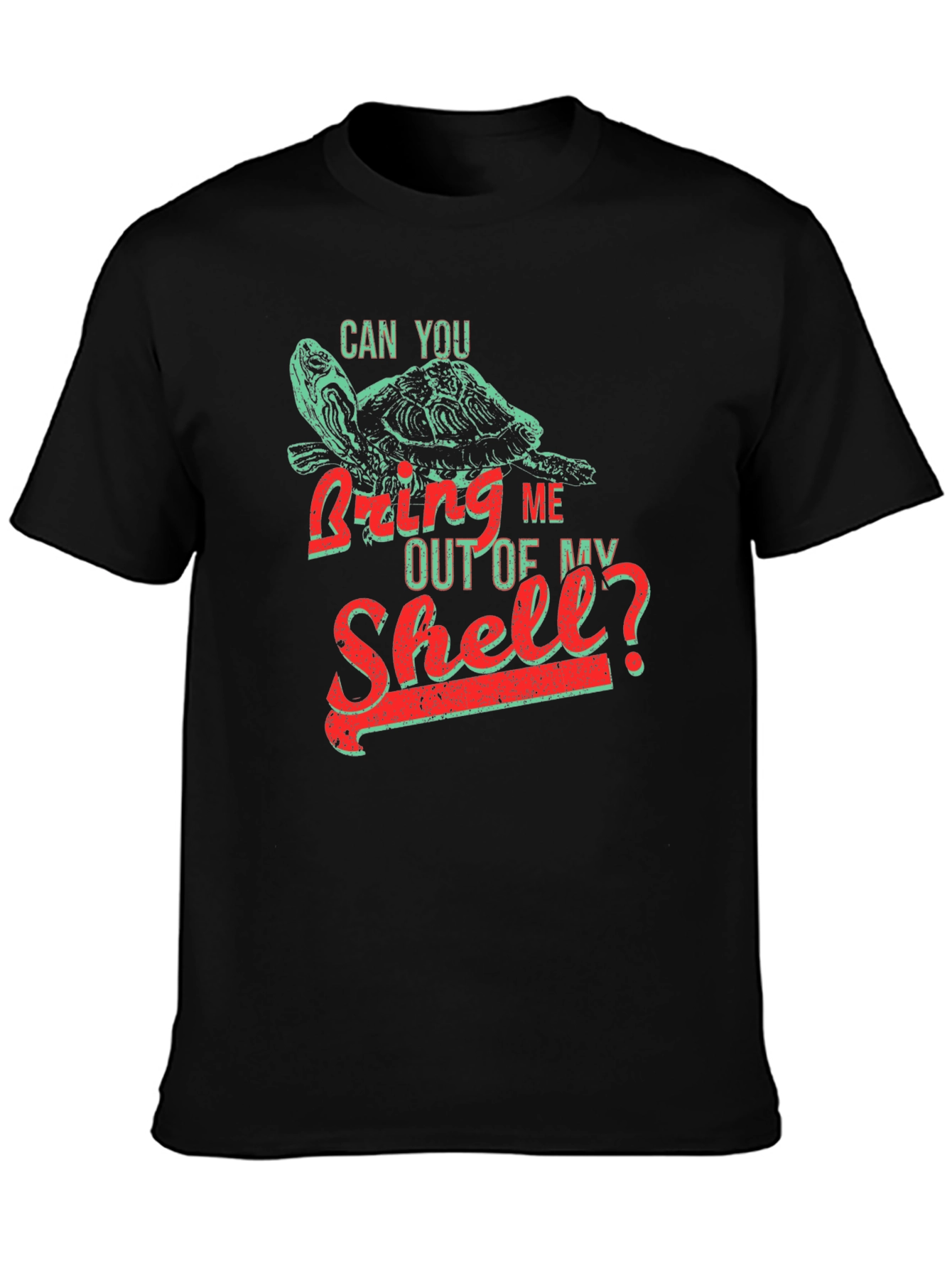 Black Bring Me Out of My Shell T-Shirt view 3